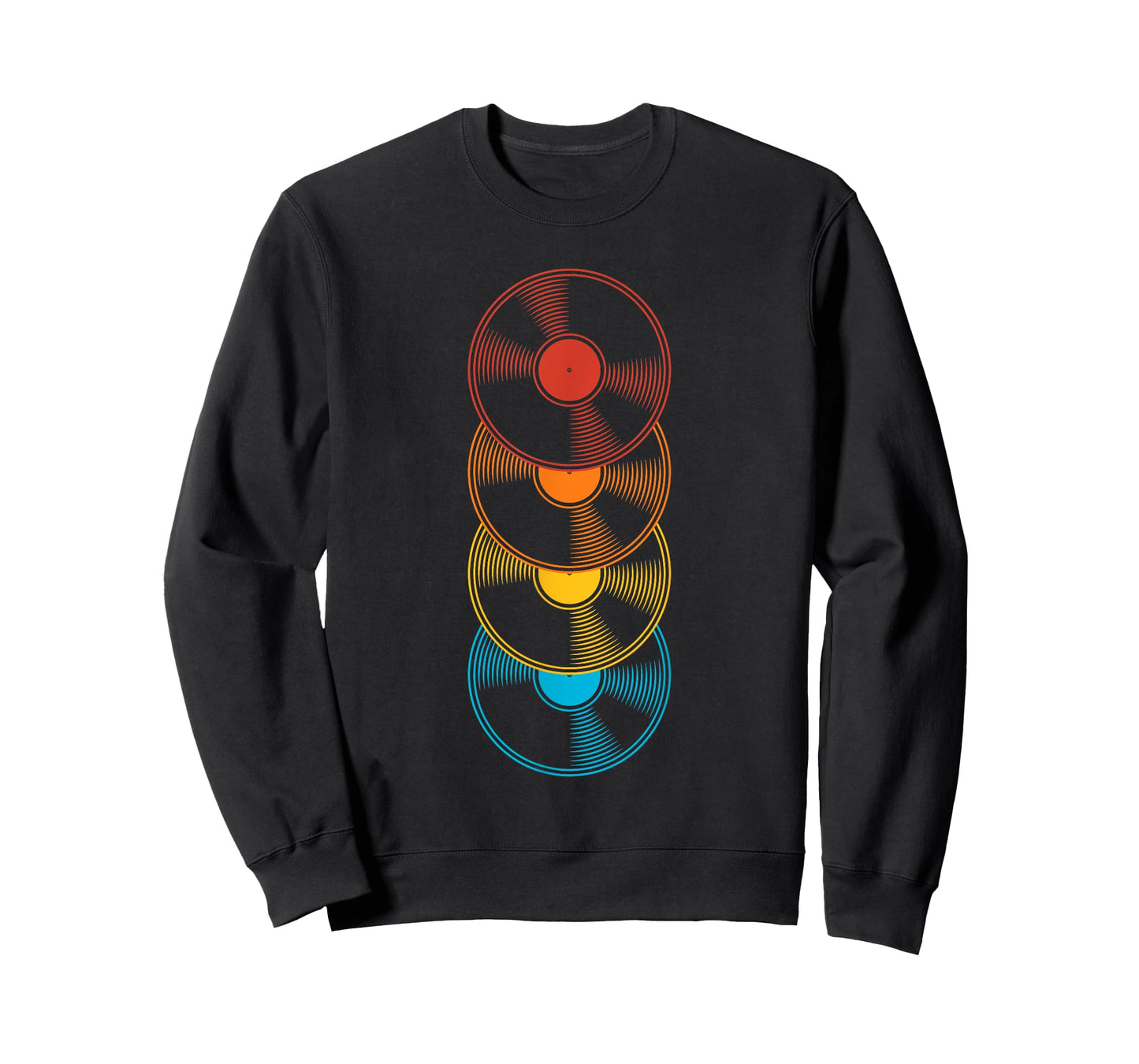 Rainbow Vinyl Record Music T-Shirt