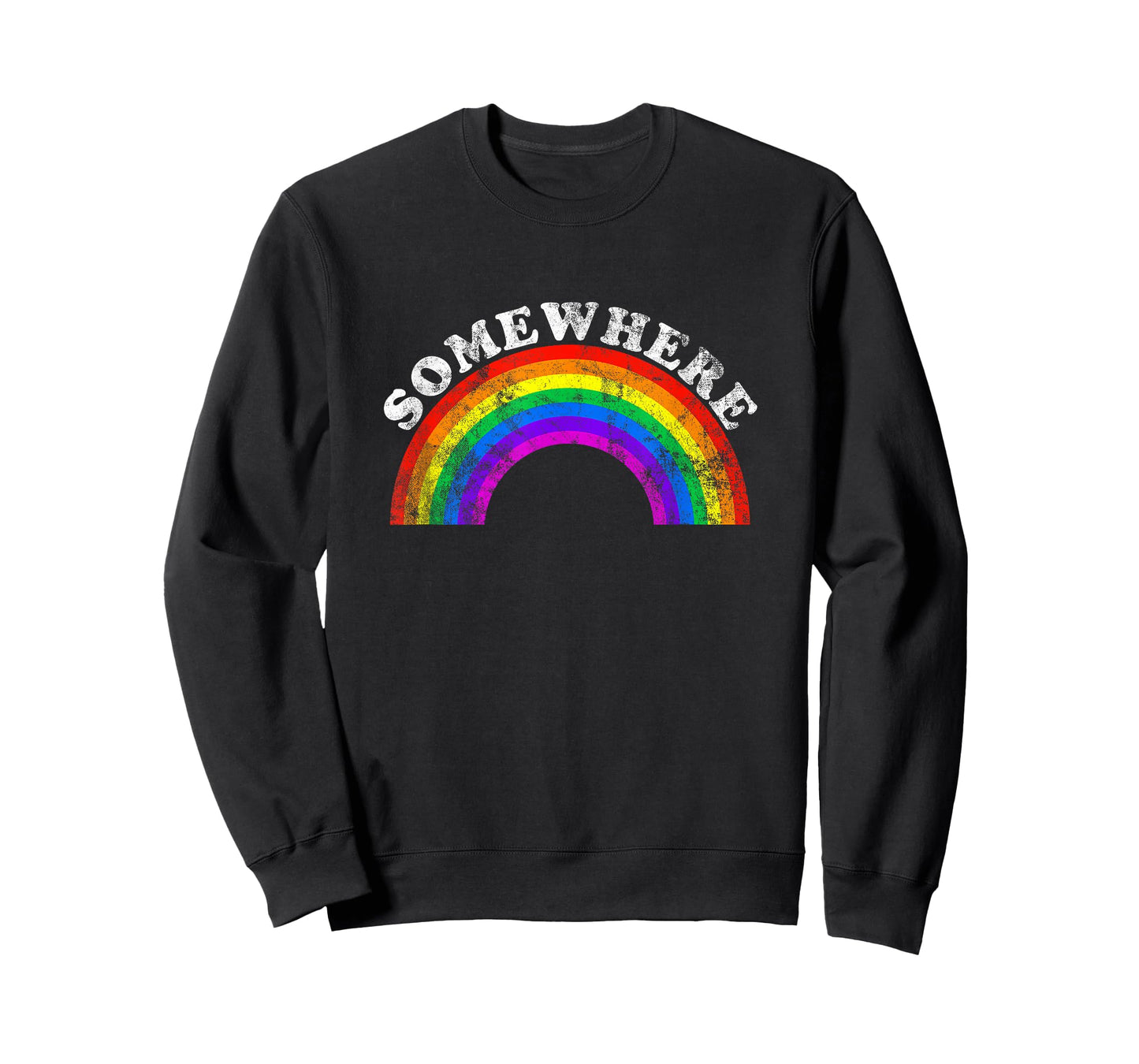 Somewhere Over the Rainbow | Vintage Pride T-Shirt T-Shirt