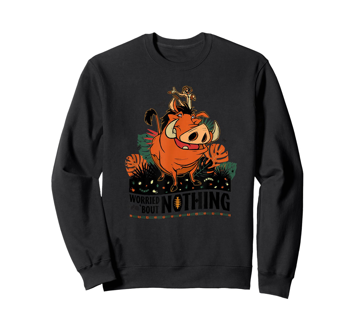 Disney The Lion King 30th Timon Pumbaa Worried ‘Bout Nothing T-Shirt