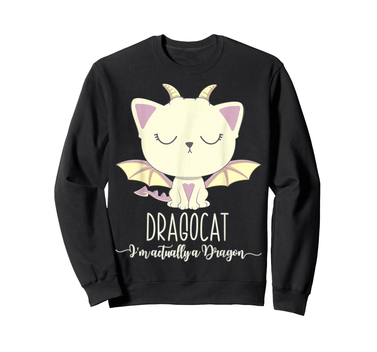 Dragon Cat Shirt Cute Kitten Lover Tee Japanese Monster Gift Men Women Girls Kids T-Shirt