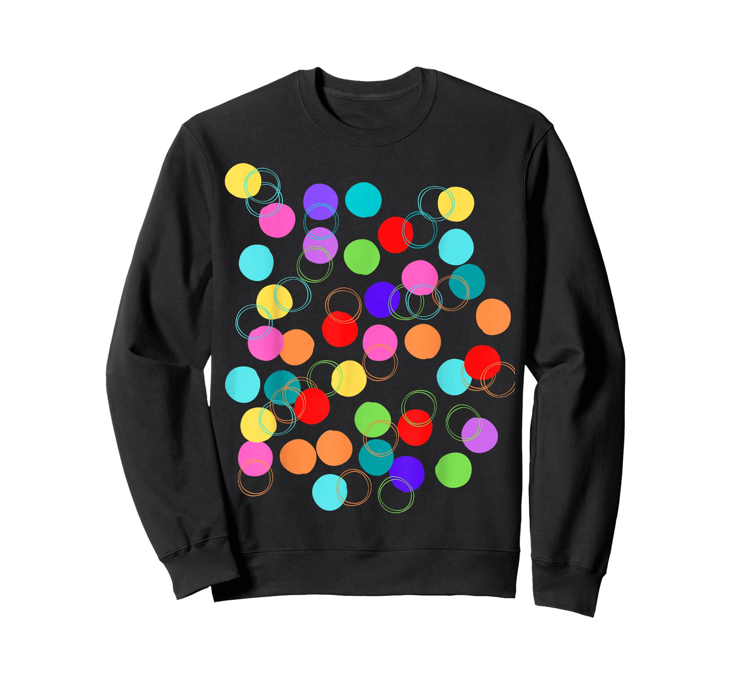 Dot Day Multicolor Rainbow Polka Dot T-Shirt