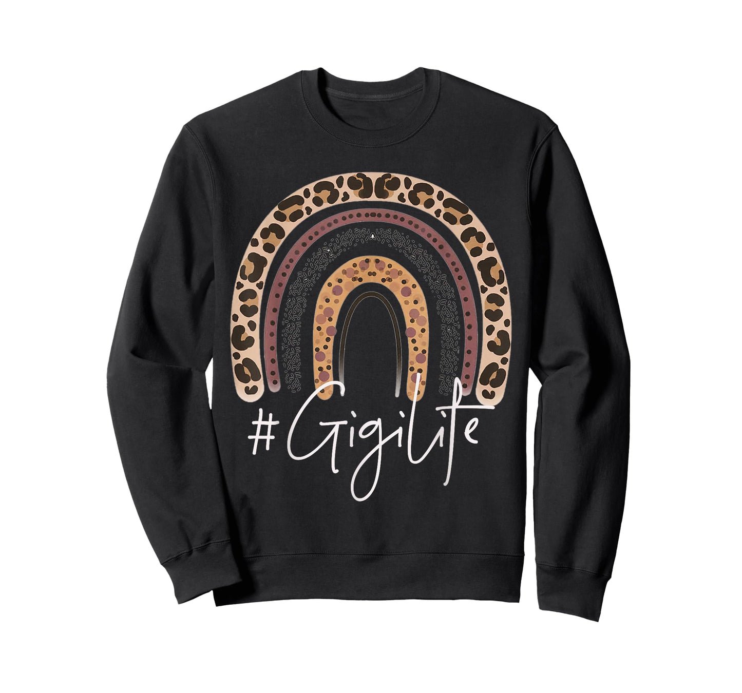 Gigi Life Grandma Cheetah Leopard Women Christmas Fall T-Shirt