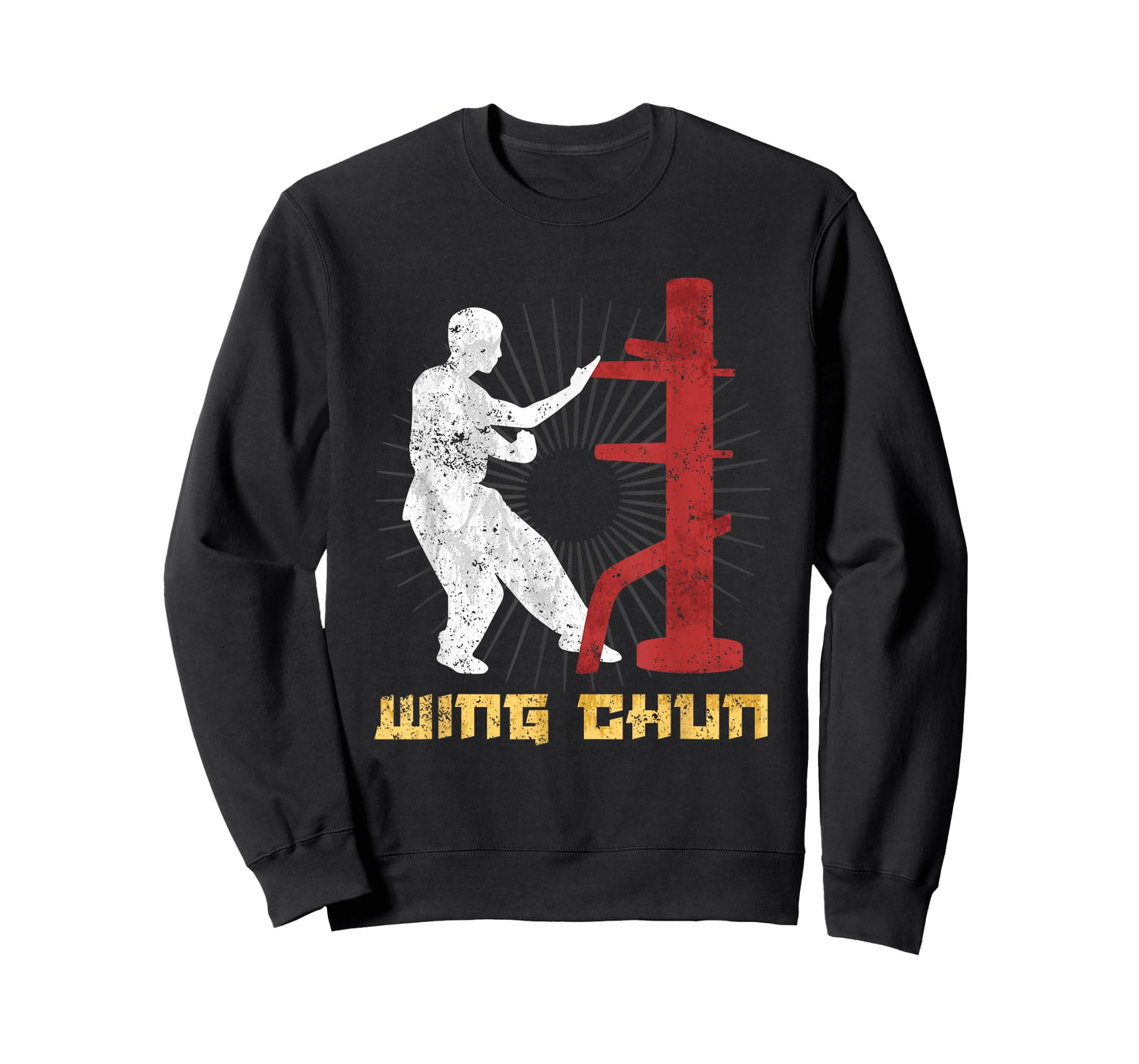 Wing Chun Dummy Chinese Kung Fu Martial Arts Fighter T-Shirt