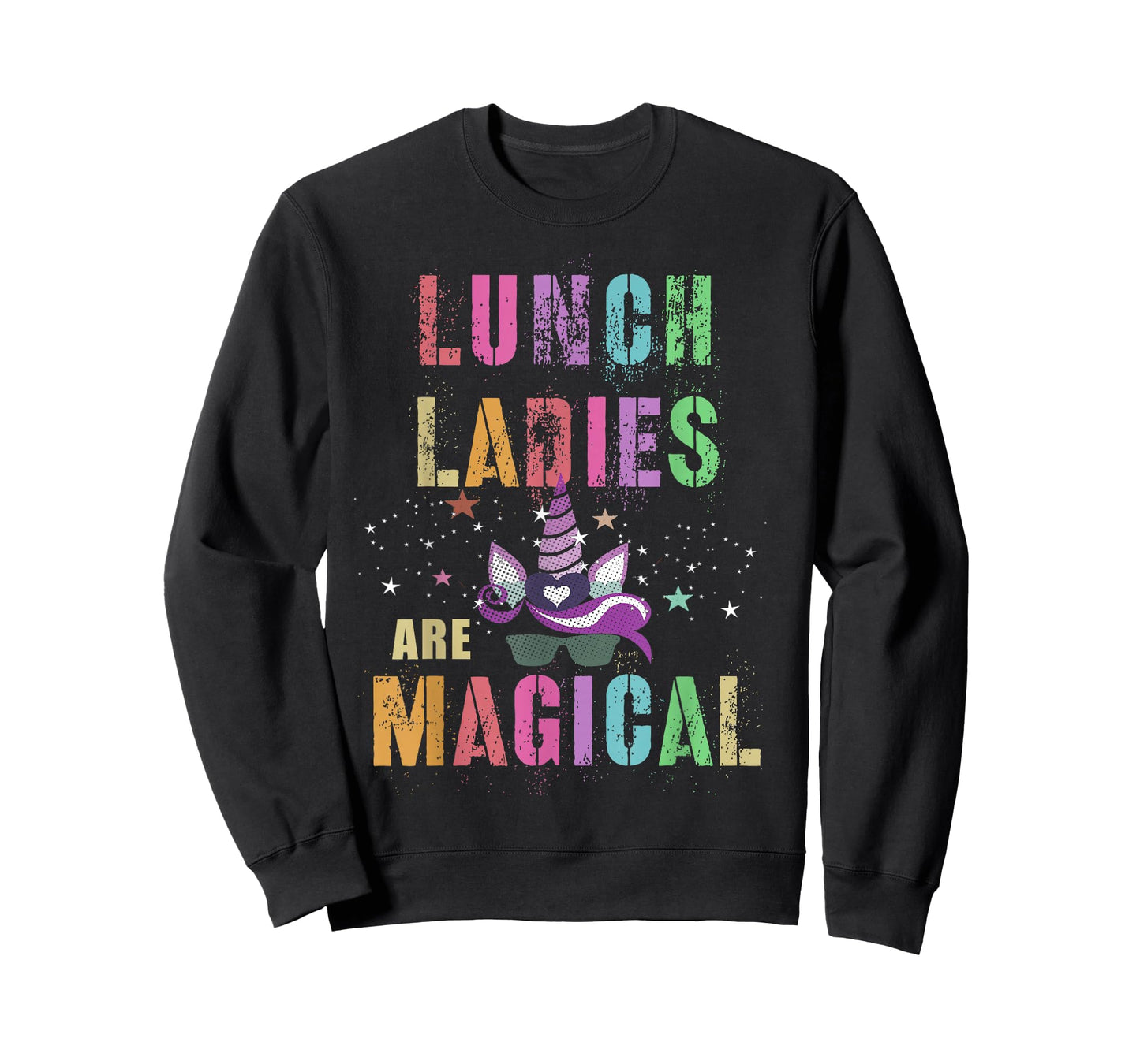 Funny LUNCH LADIES ARE MAGICAL I'm Unicorn School Squad T-Shirt