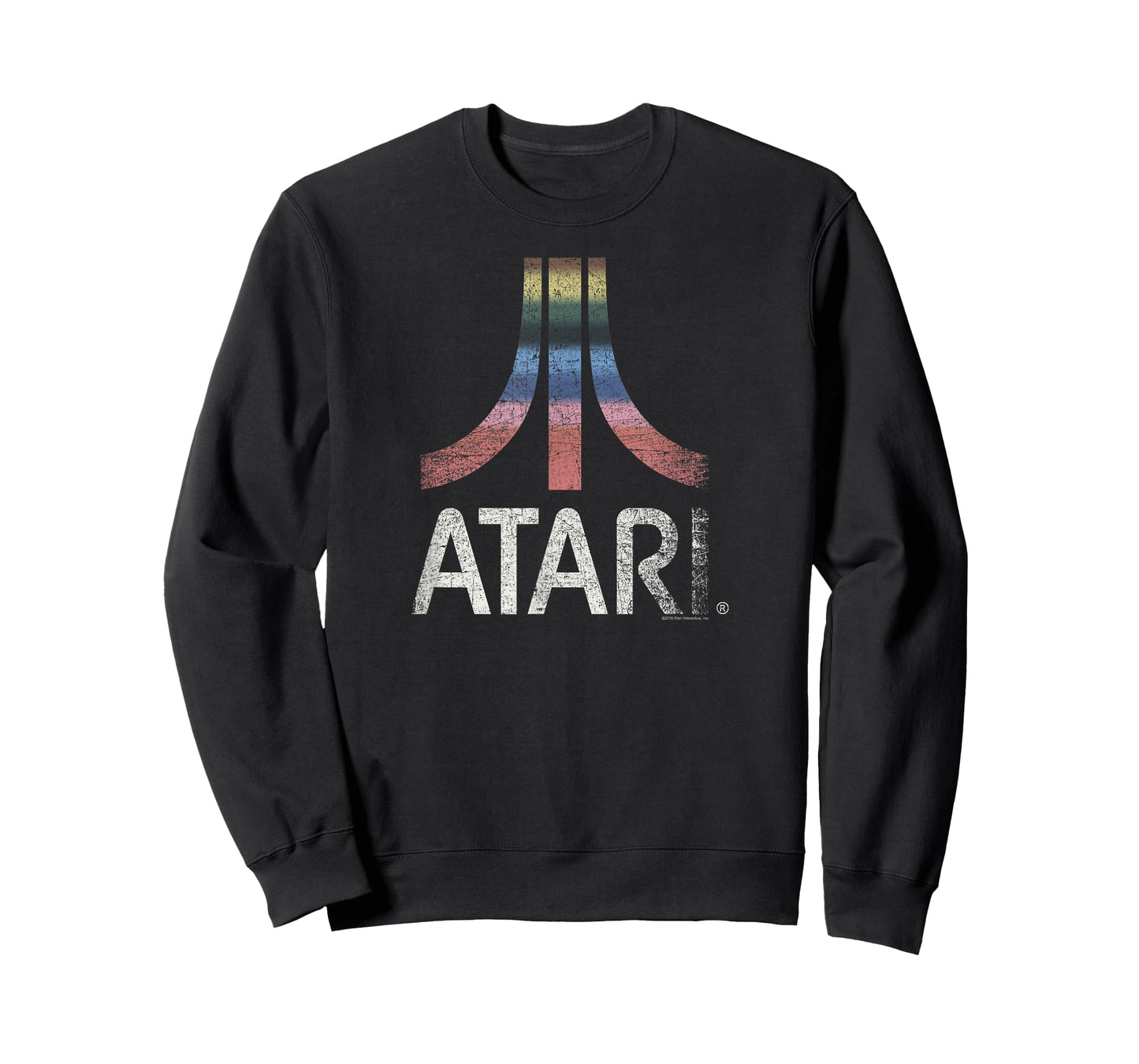 Atari Rainbow Vintage Washed Out Logo T-Shirt