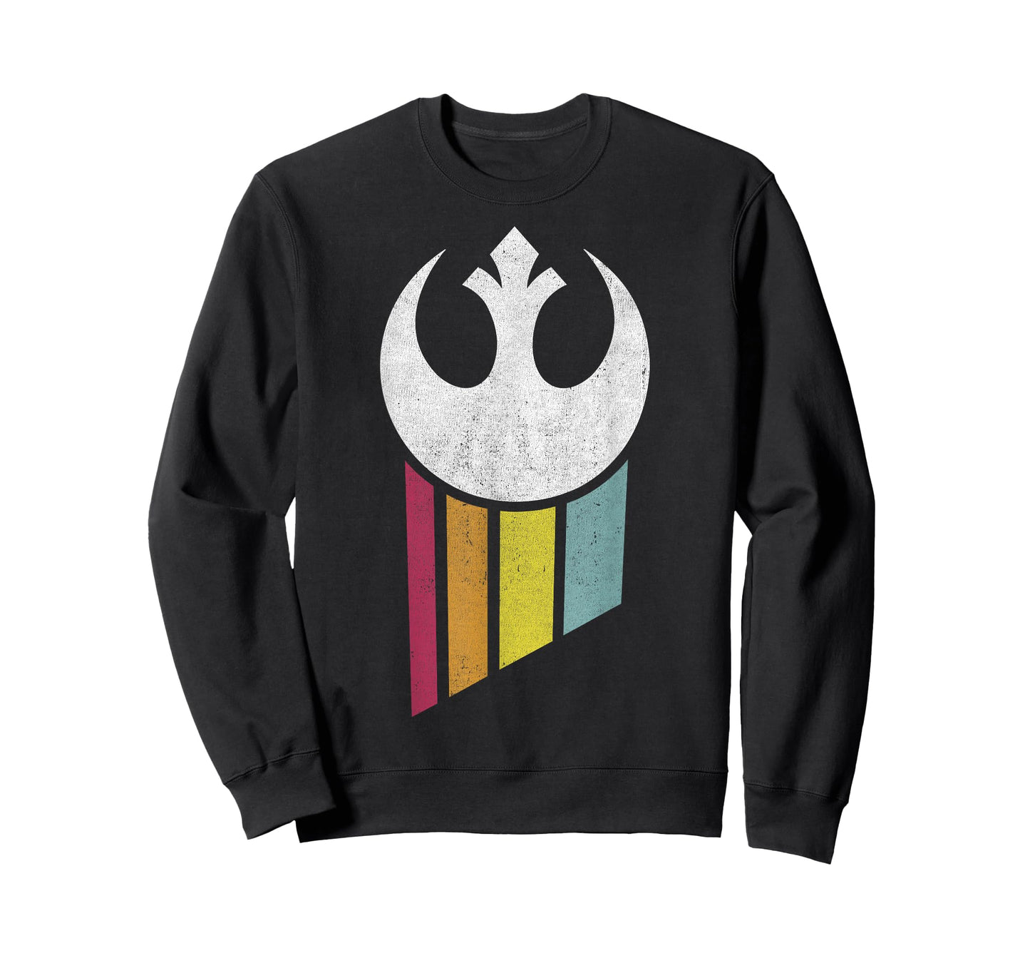 Star Wars Rebel Rainbow Logo Graphic T-Shirt T-Shirt