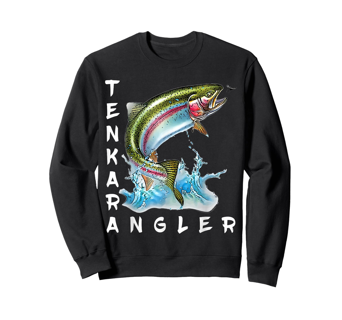 Tenkara Angler Fly Fishing Trout Kebari Fisherman T-Shirt