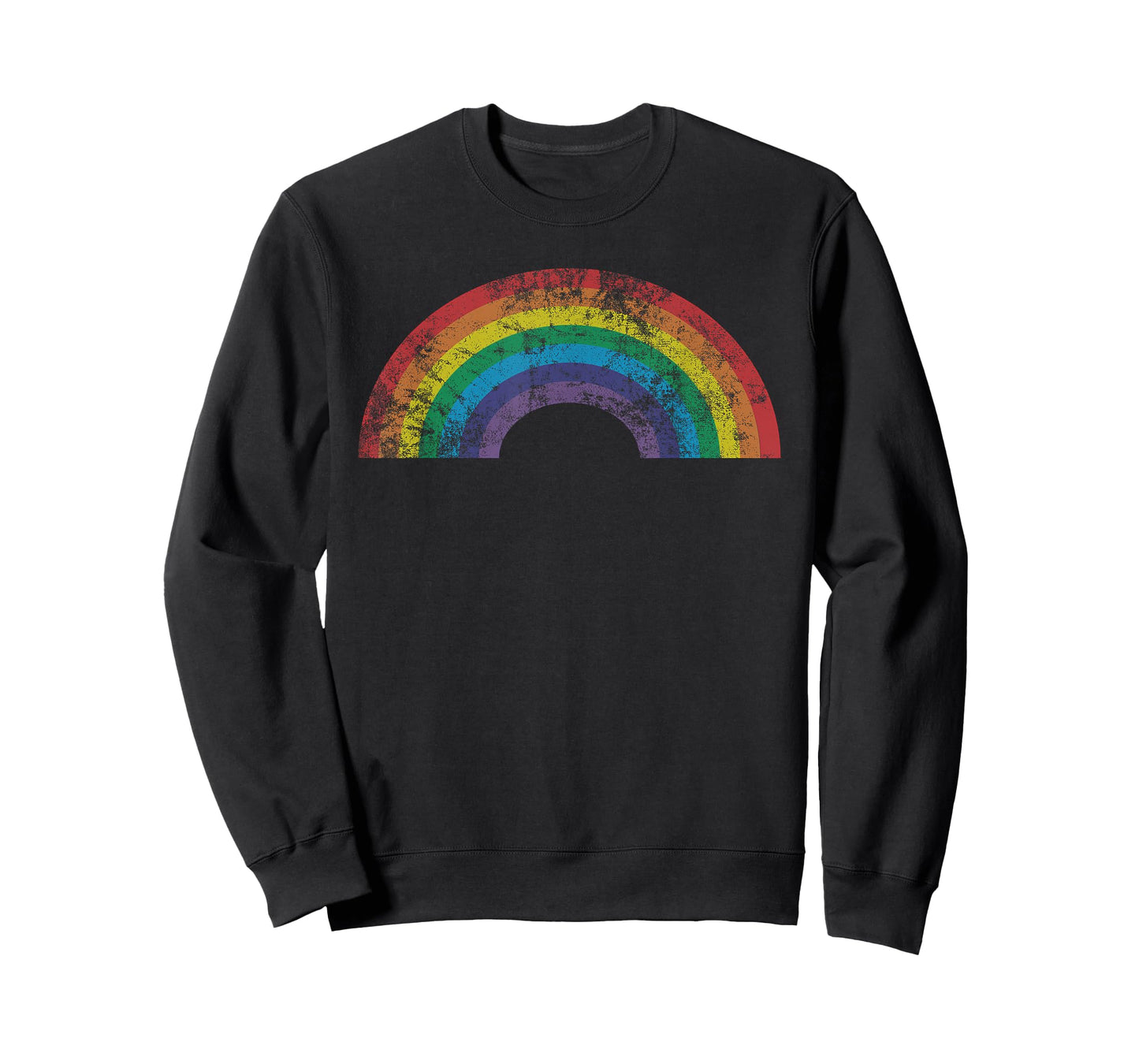 Rainbow Vintage 80's Retro Style Women Men Girls Gift T-Shirt