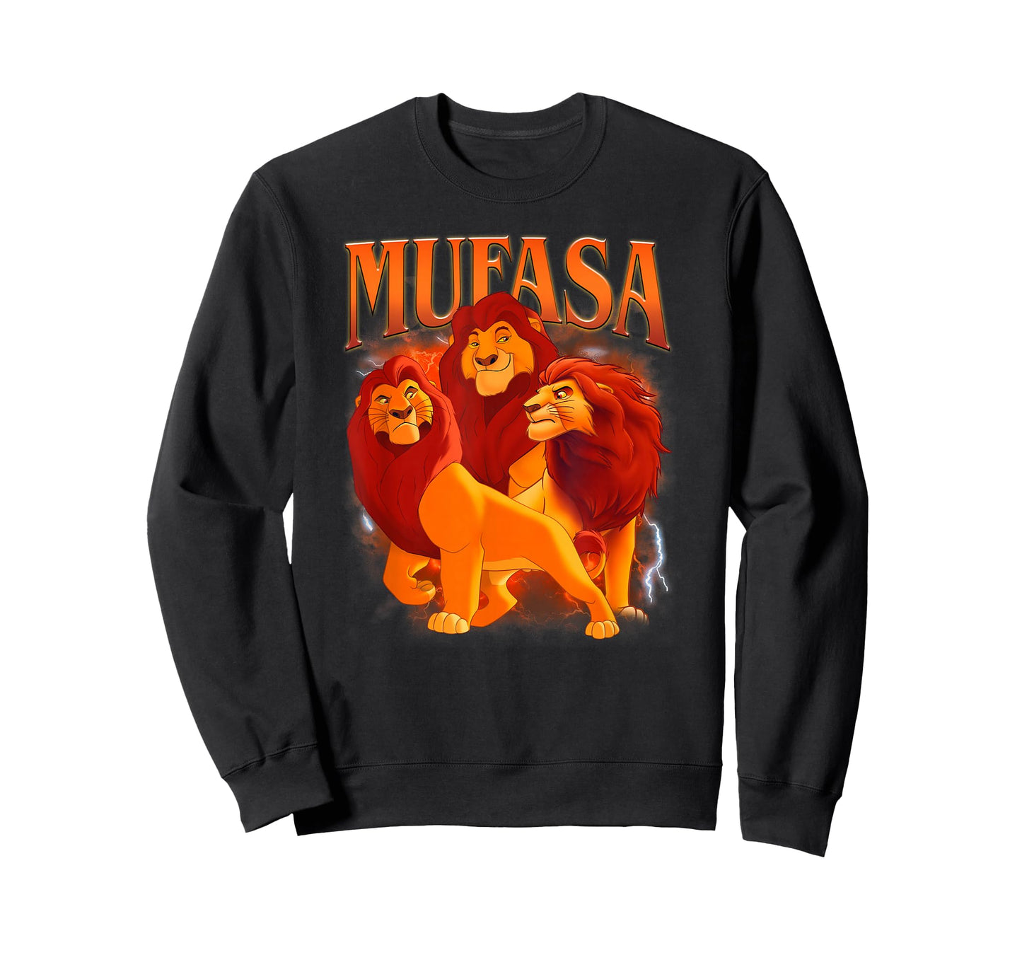 Disney The Lion King Mufasa Multipose Distressed Portrait T-Shirt