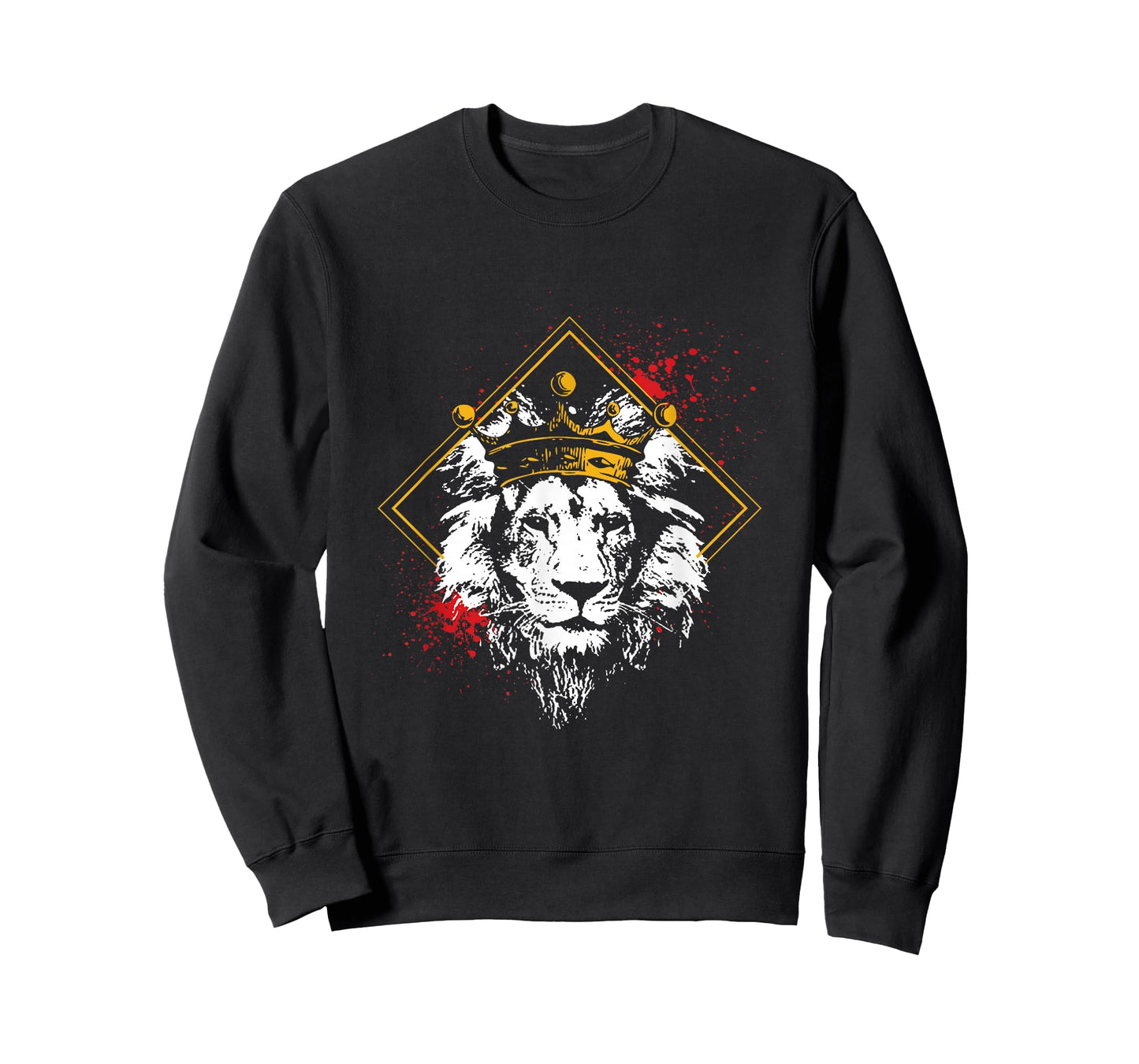 Lion Head Wild Animal Crown King Wilderness Predator Africa T-Shirt