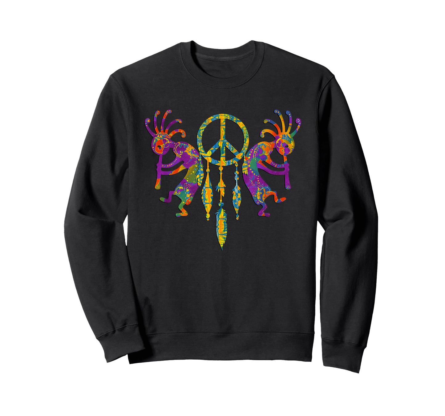 KOKOPELLI Duo - PEACE Dreamcatcher 1 - Culture Fan T-Shirt T-Shirt