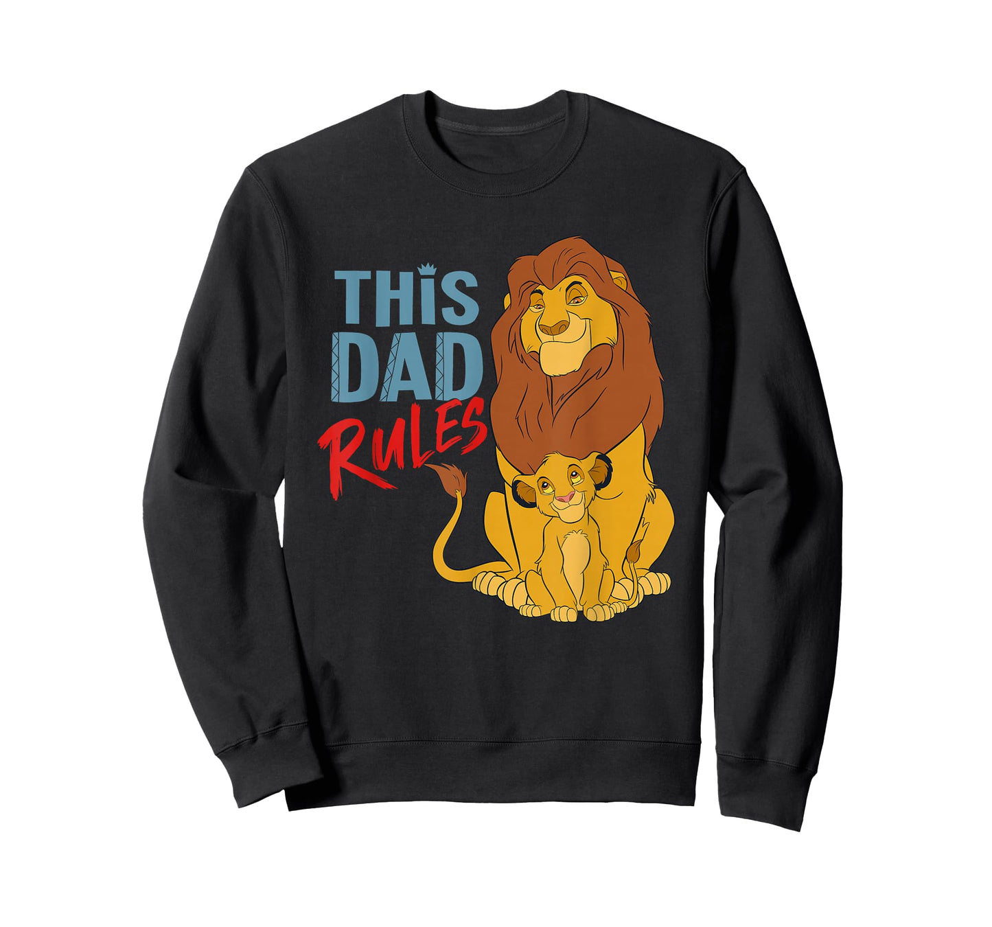 Disney The Lion King Simba and Mufasa This Dad Rules T-Shirt