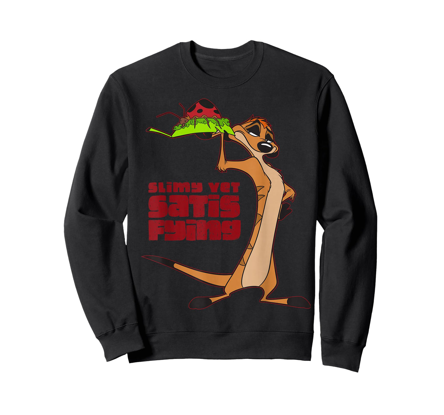 Disney The Lion King Timon Slimy Yet Satisfying T-Shirt