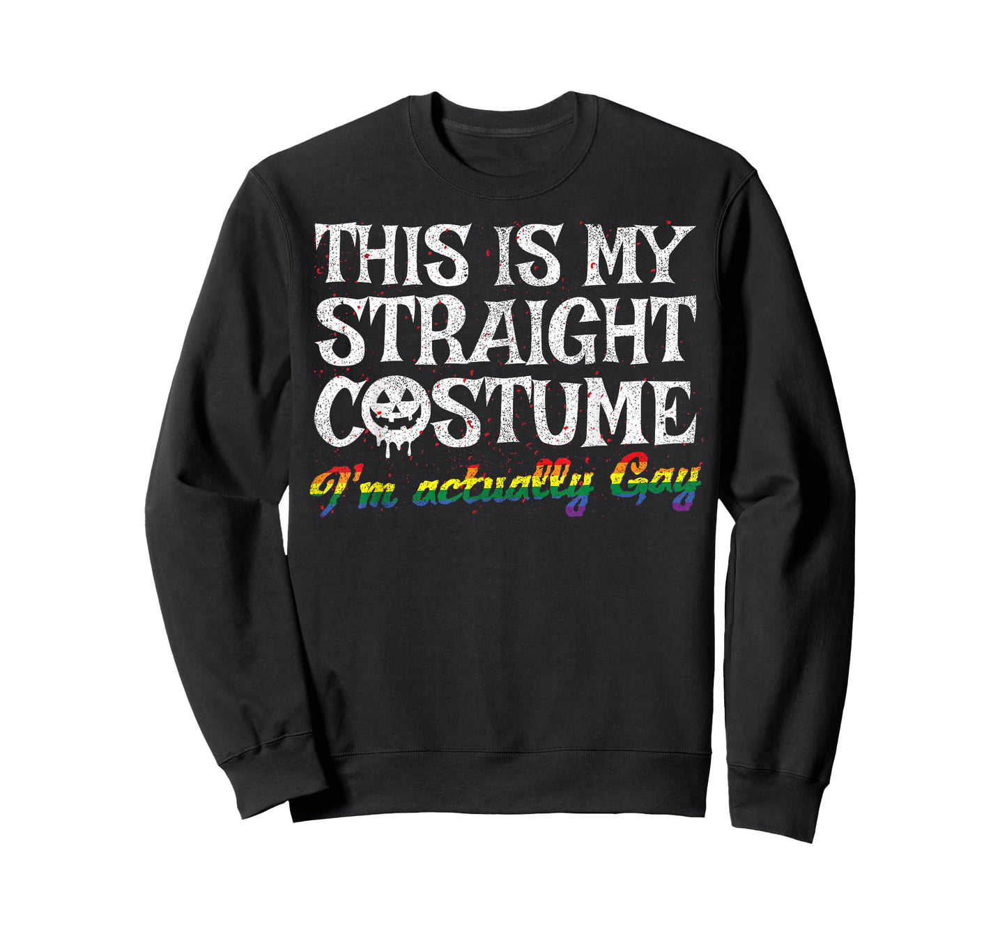 This is My Straight LGBT Halloween Costume Lesbian Gay T-Shirt