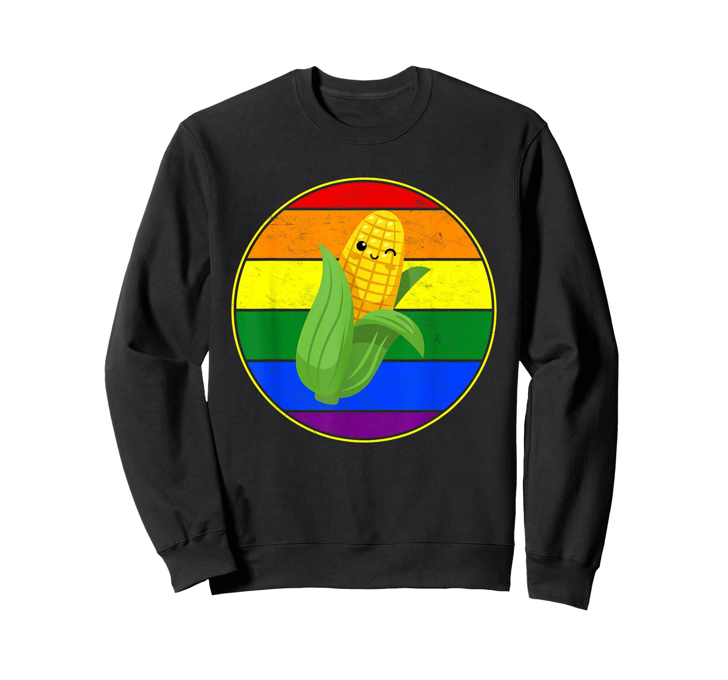 Gay Vegetable Kawaii Cute Corn Cob Lover LGBTQ Stuff Teens T-Shirt