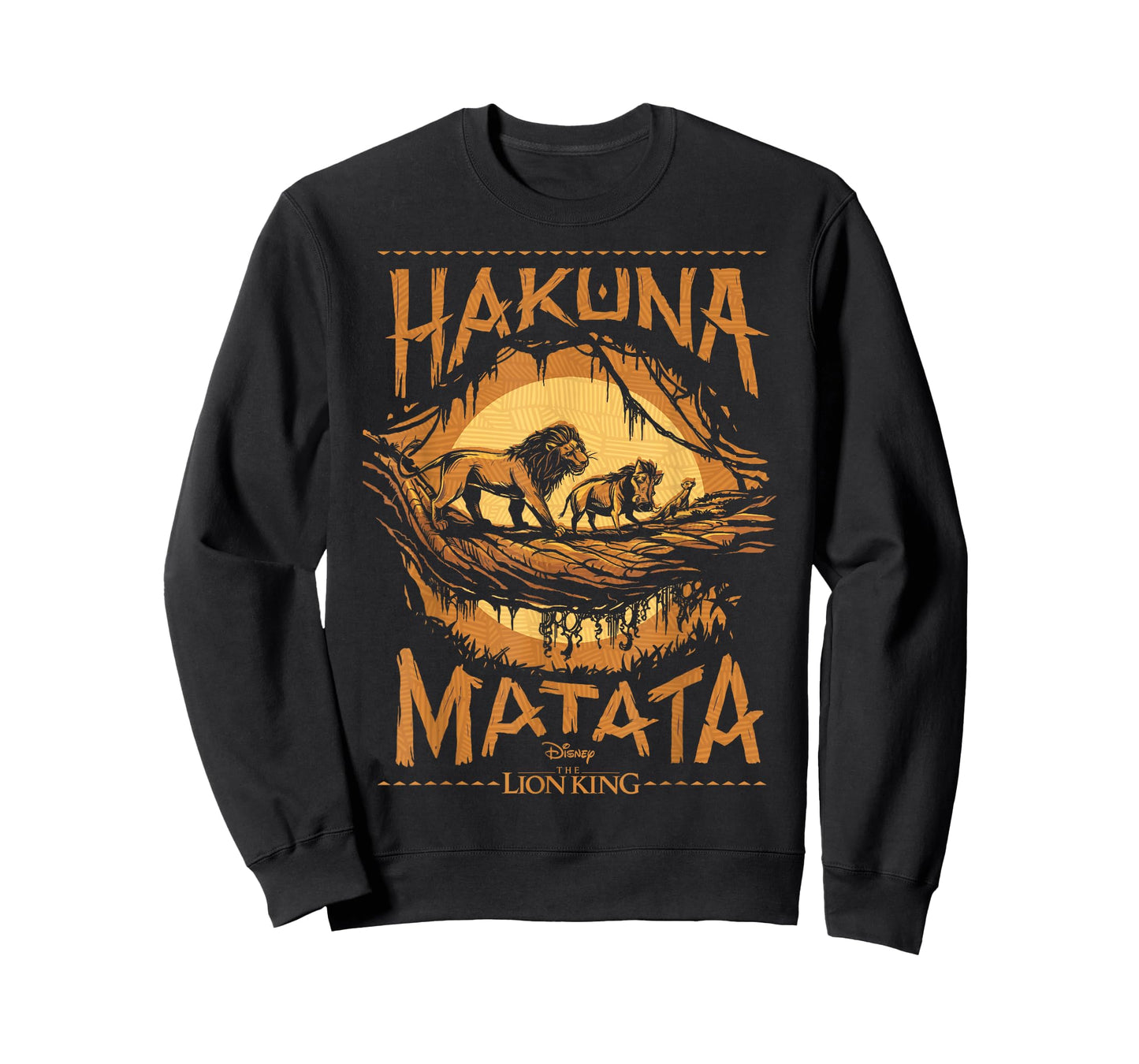 Disney The Lion King Live Action Hakuna Matata Sunset Poster T-Shirt