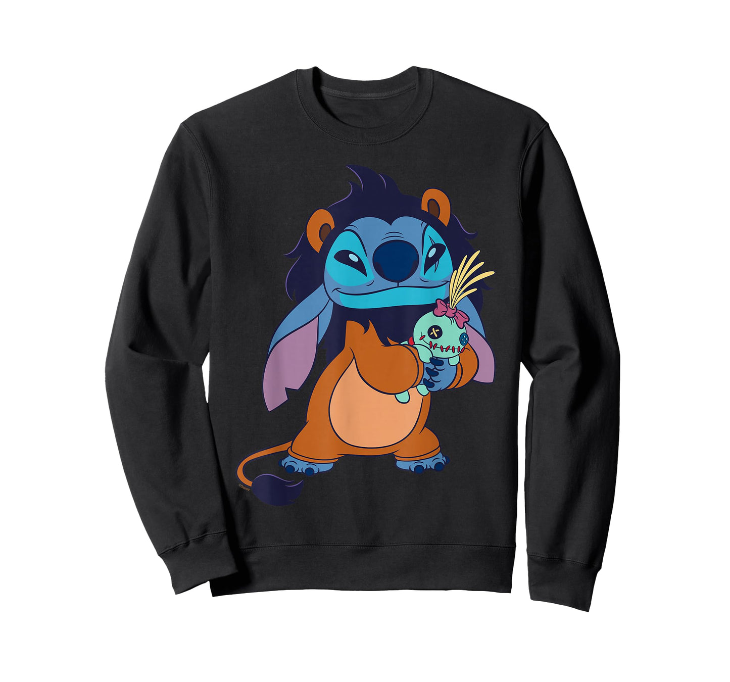 Disney Stitch in Scar Costume Halloween Disney Villains T-Shirt