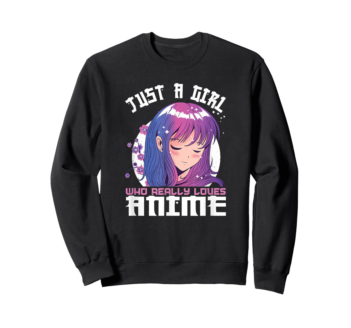 Anime Gifts for Teen Girls Just A Girl Who Loves Anime T-Shirt