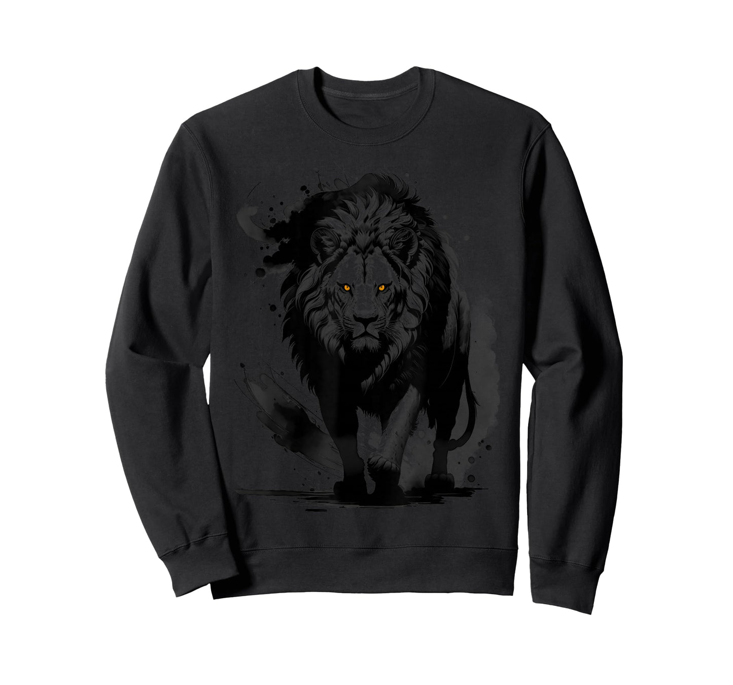 Stylish and Fashionable Lion Artistic Design T-Shirt