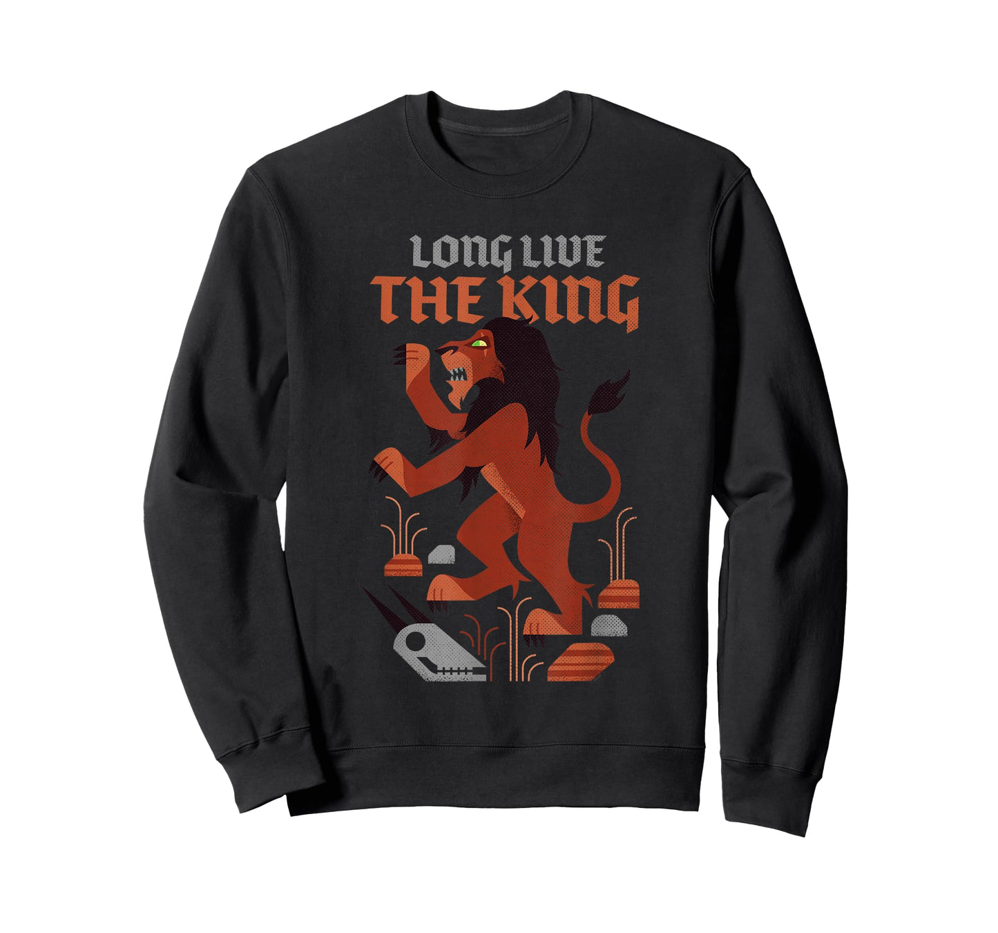 Disney Villains Scar Lion King Long Live The King Heraldic T-Shirt