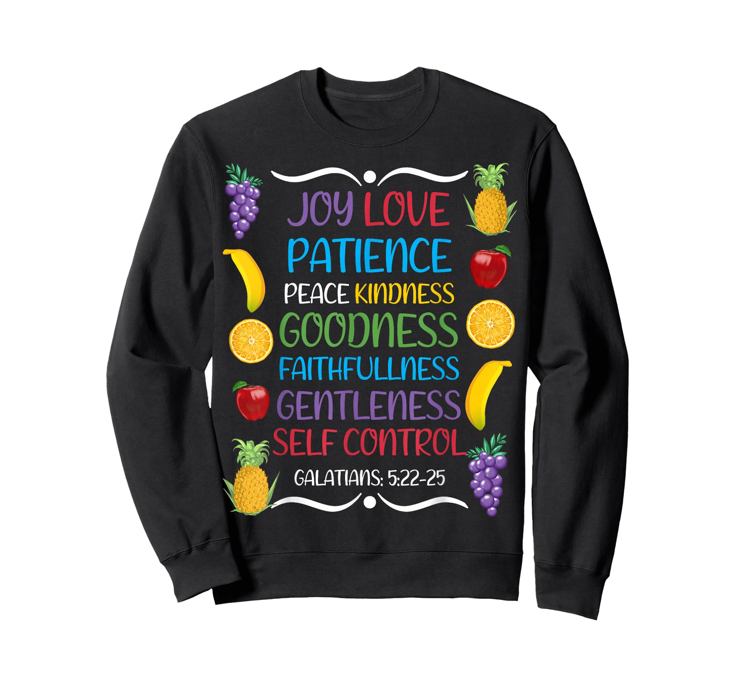 Awesome Galatians Fruit of The Spirit Religious Verses T-Shirt