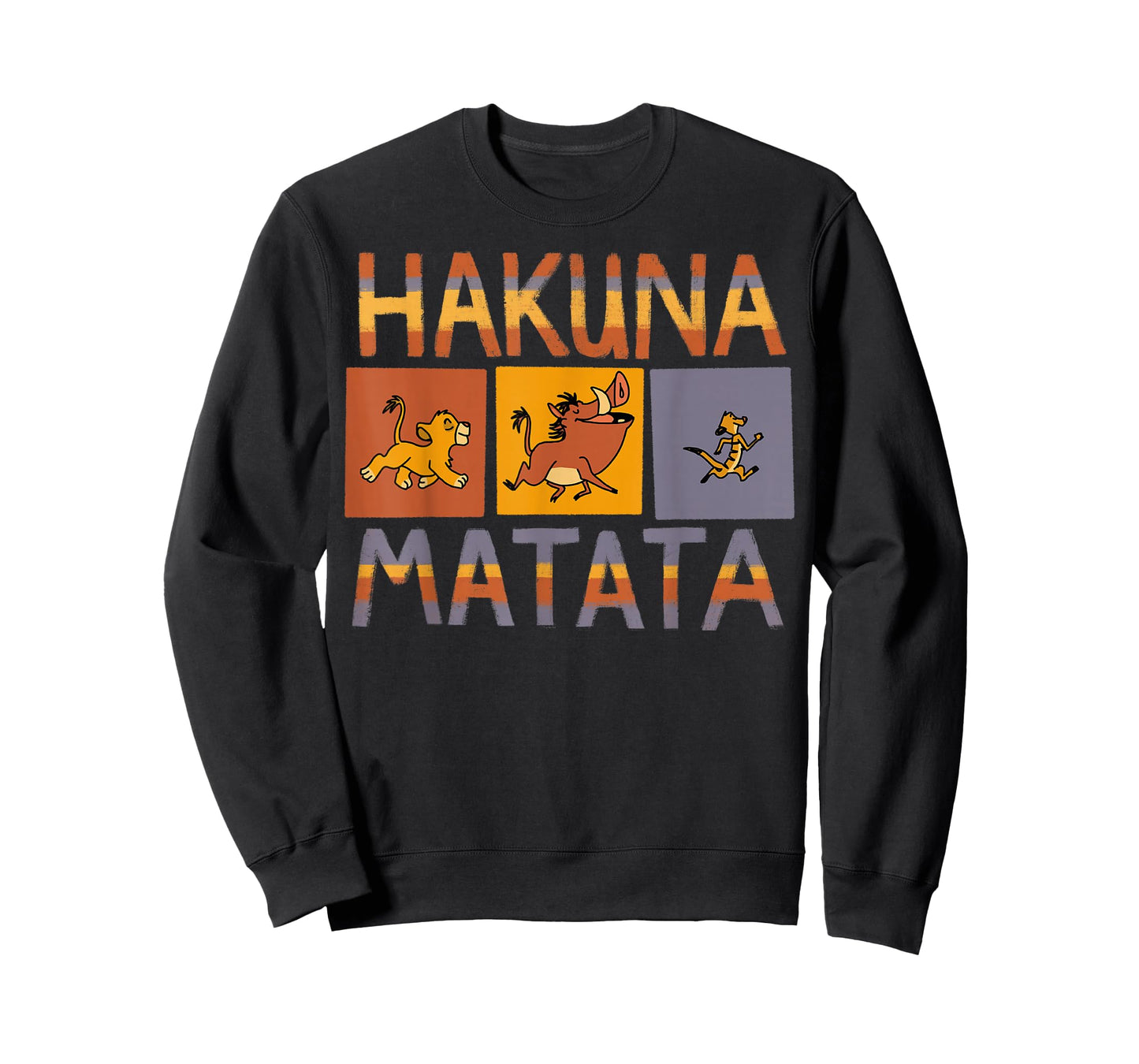 Disney The Lion King Hakuna Matata Solid Blocks T-Shirt
