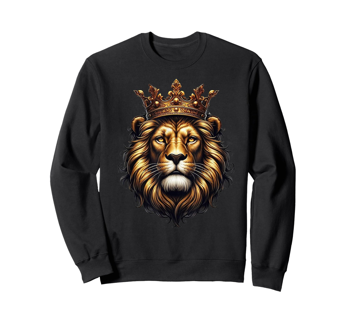 great lion crown , the savannah king for men and kids T-Shirt