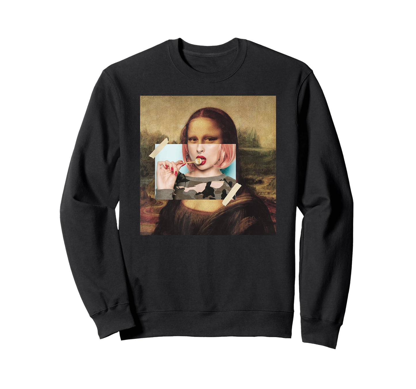 Aesthetic La Gioconda Mona Lisa E-Girl Pop Culture T-Shirt