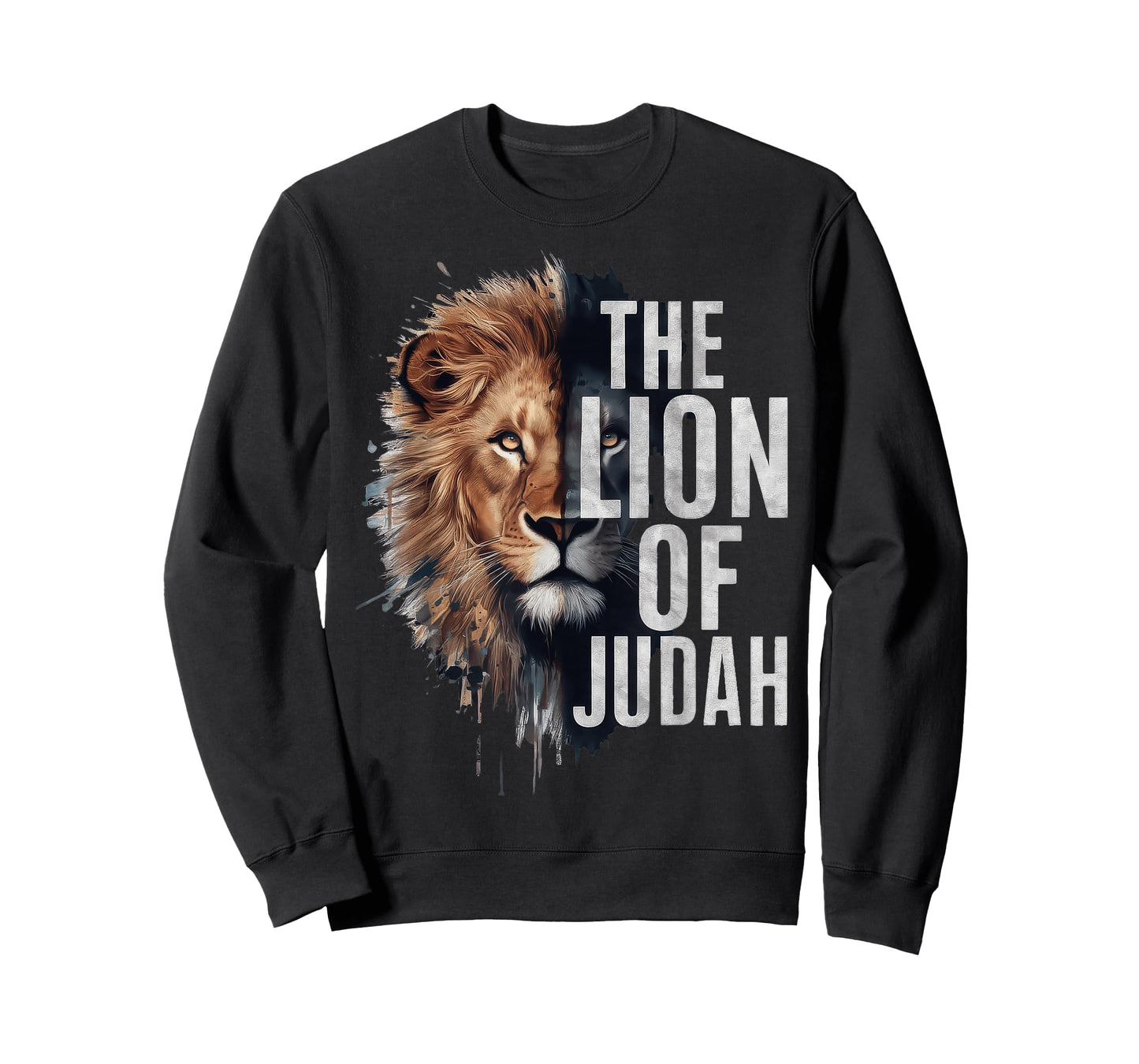 King Jesus Lion of Judah Christian Cross Faith T-Shirt