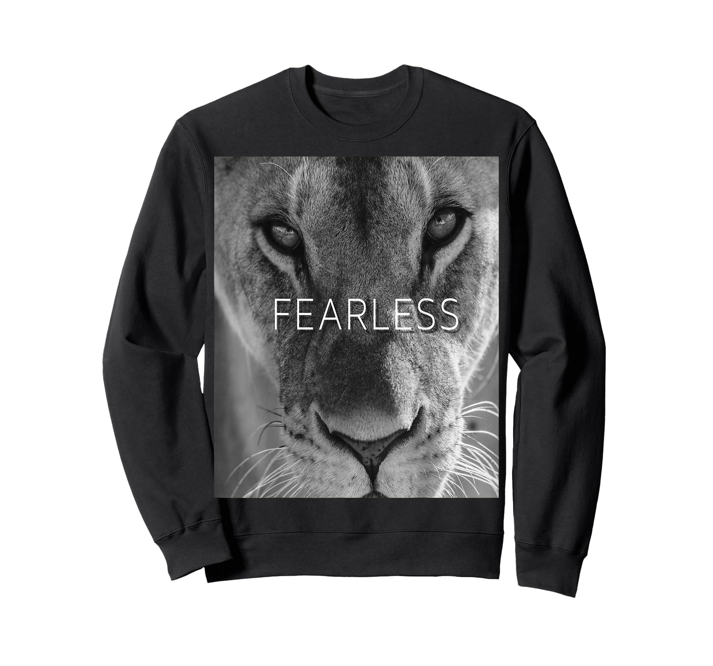 Fearless Female Lion Lioness t Shirt for Men, Women and Kids T-Shirt