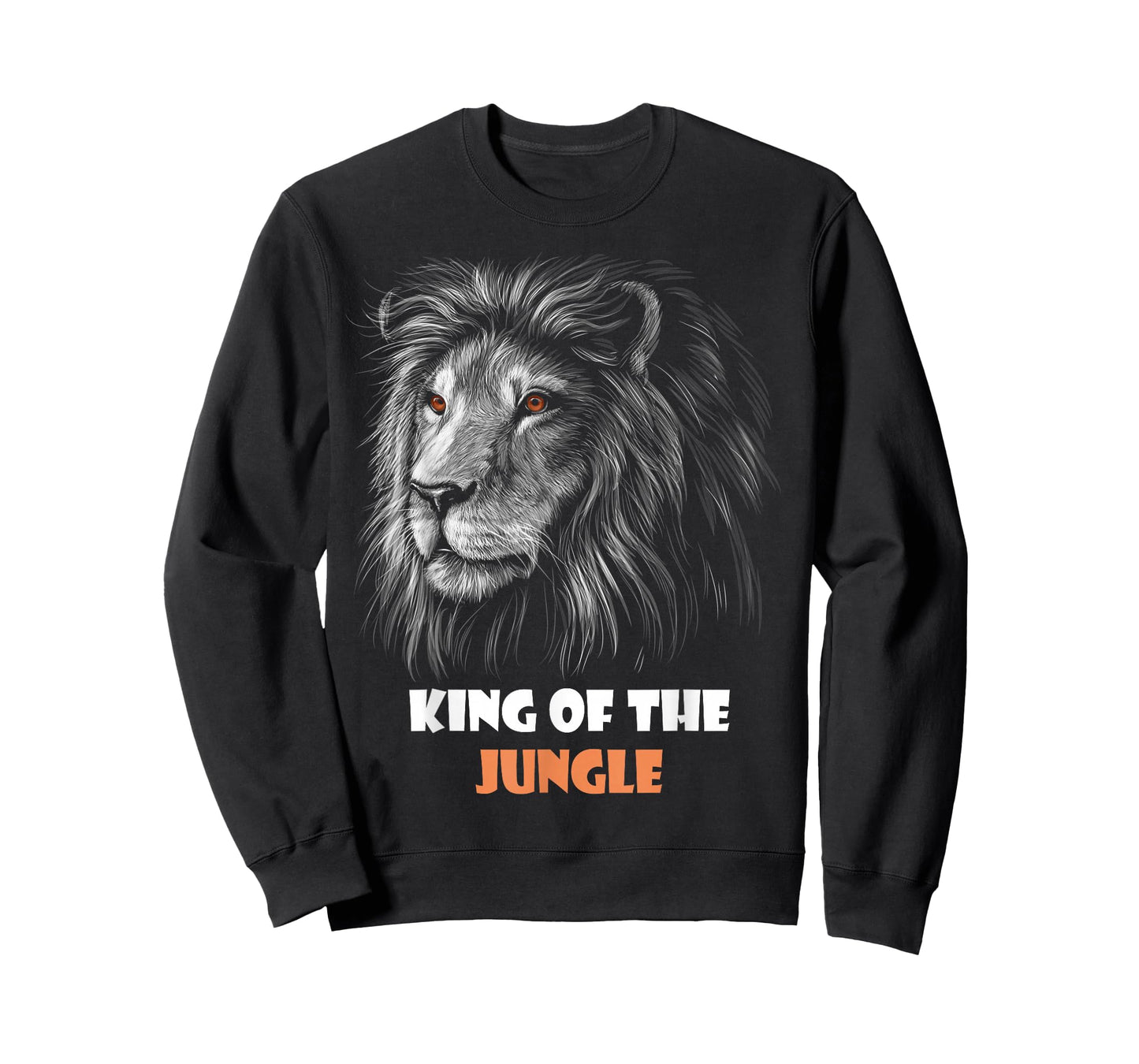 King of the Jungle Safari Lion Head T-Shirt
