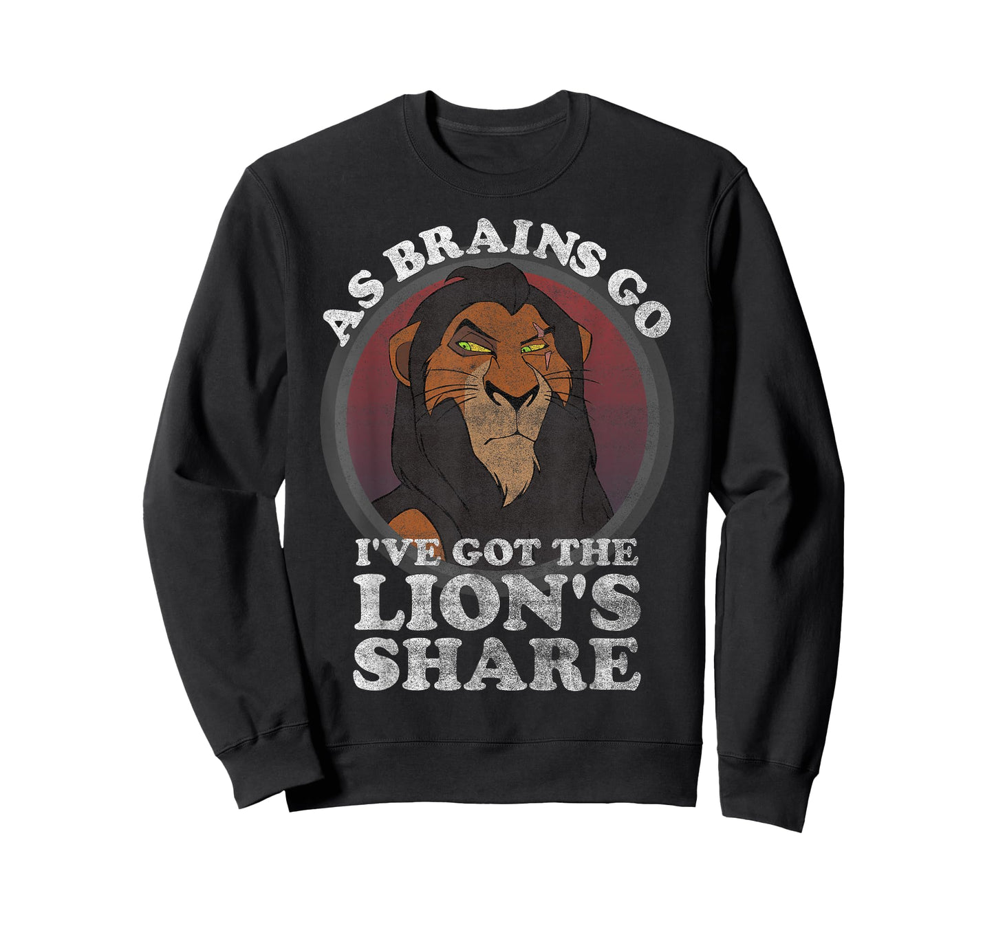 Disney The Lion King Scar The Lion's Share of Brains T-Shirt