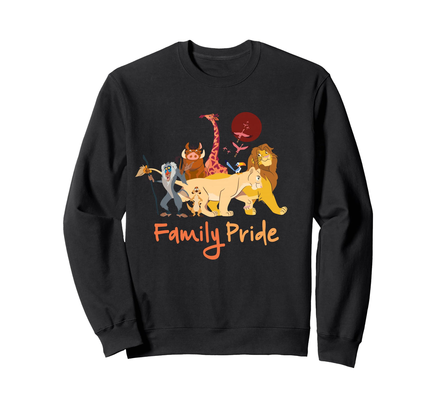 Disney The Lion King Simba & Friends Family Pride Matching Long Sleeve T-Shirt