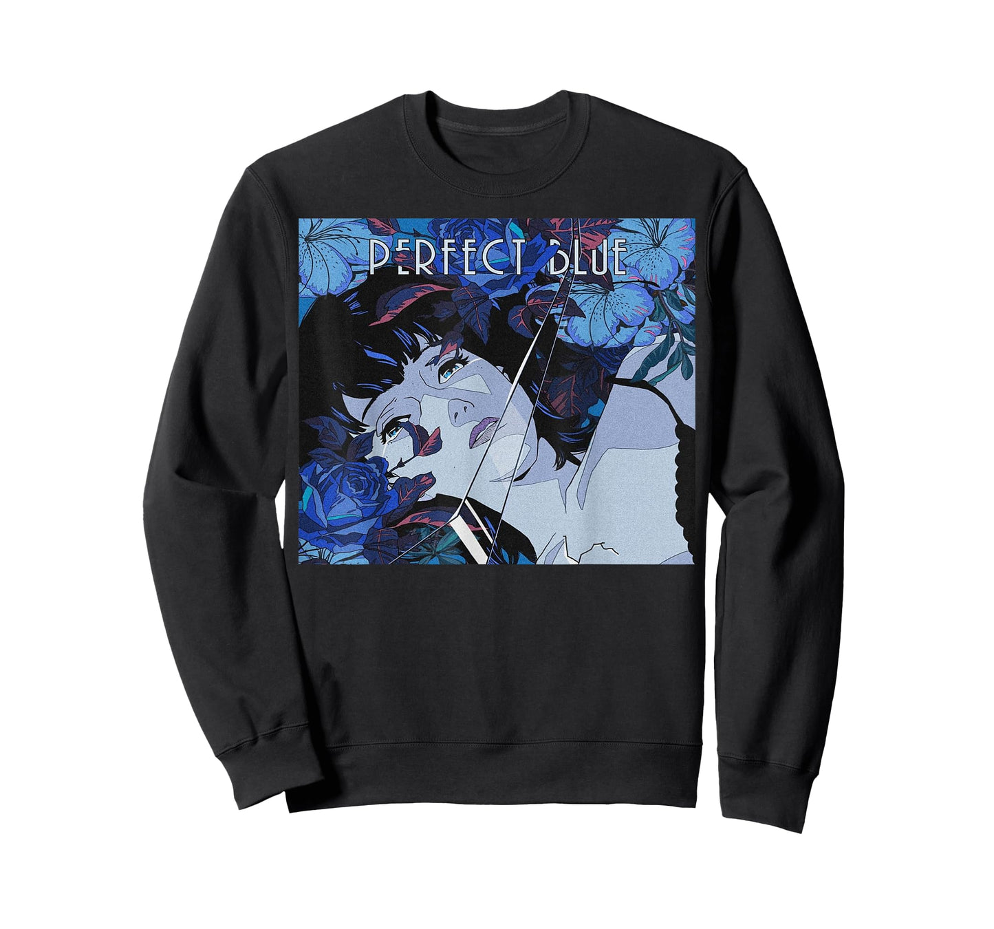 Japanese Anime Girl Perfect Blue T-Shirt Small