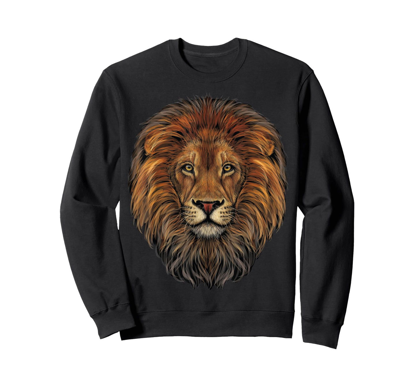 lion head realistic for lovers of lions King African Animal T-Shirt