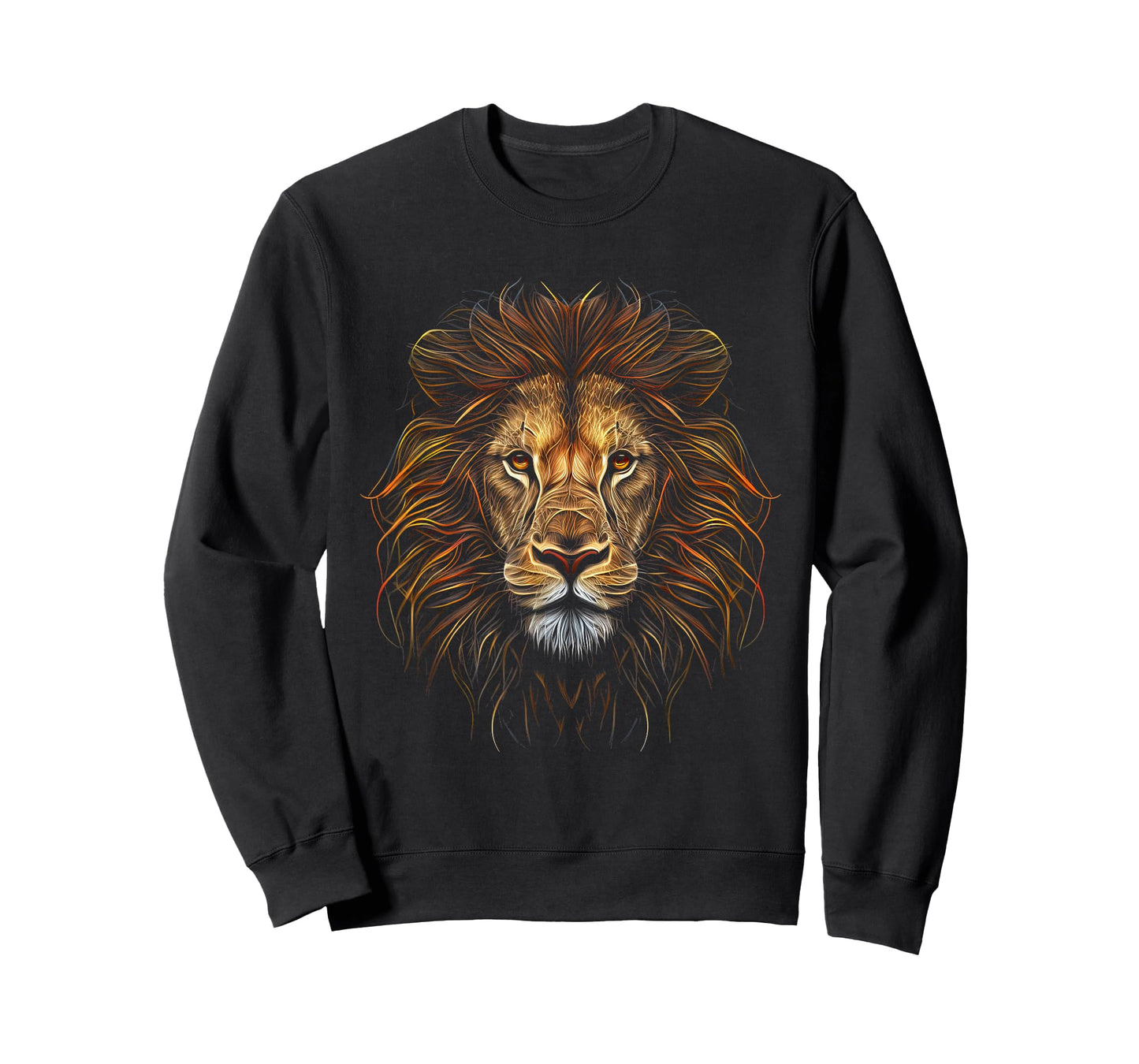 Lion Colorful Lions King of Animals from Africa T-Shirt