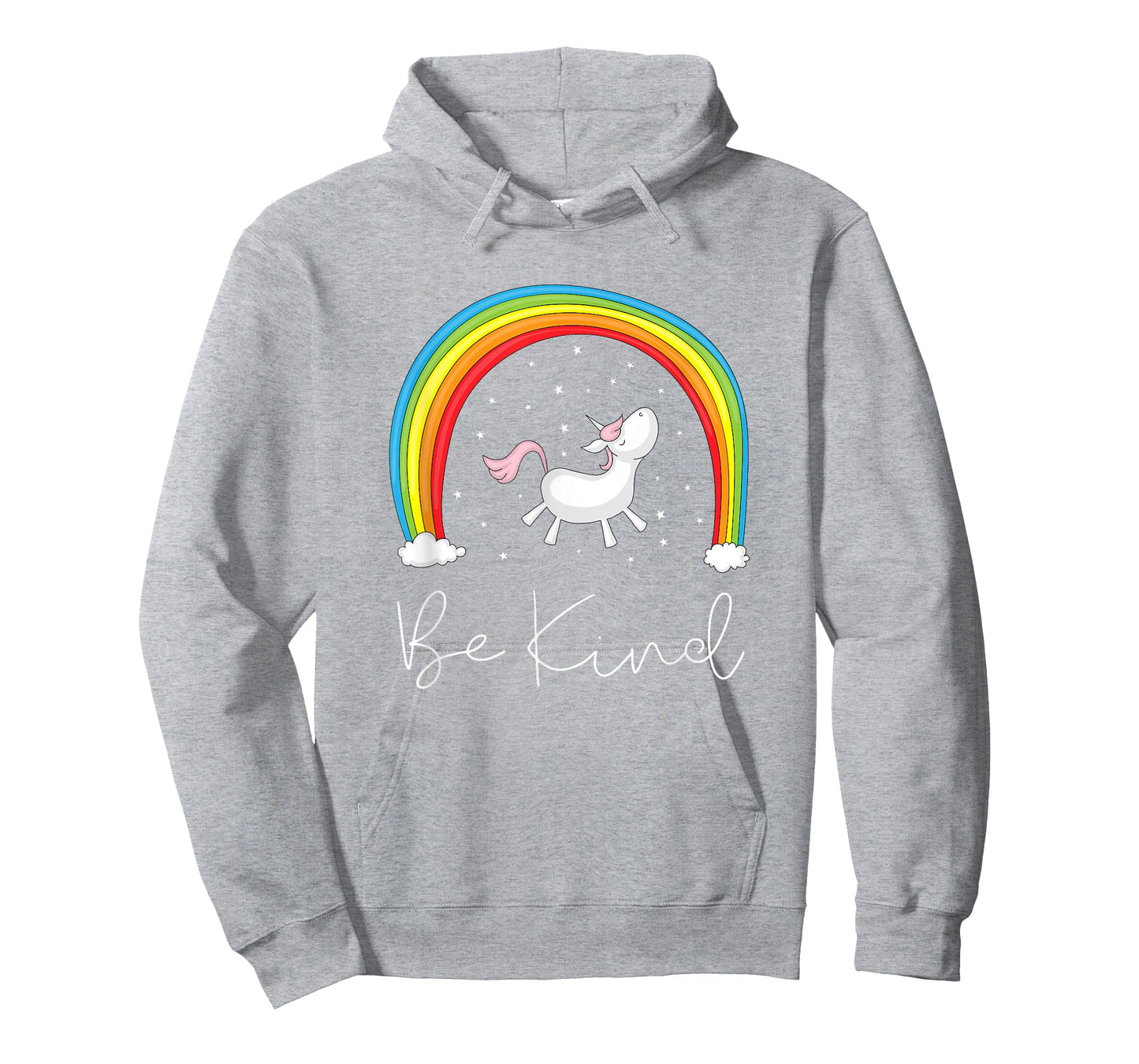 Be kind unicorn rainbow orange anti bullying T-Shirt