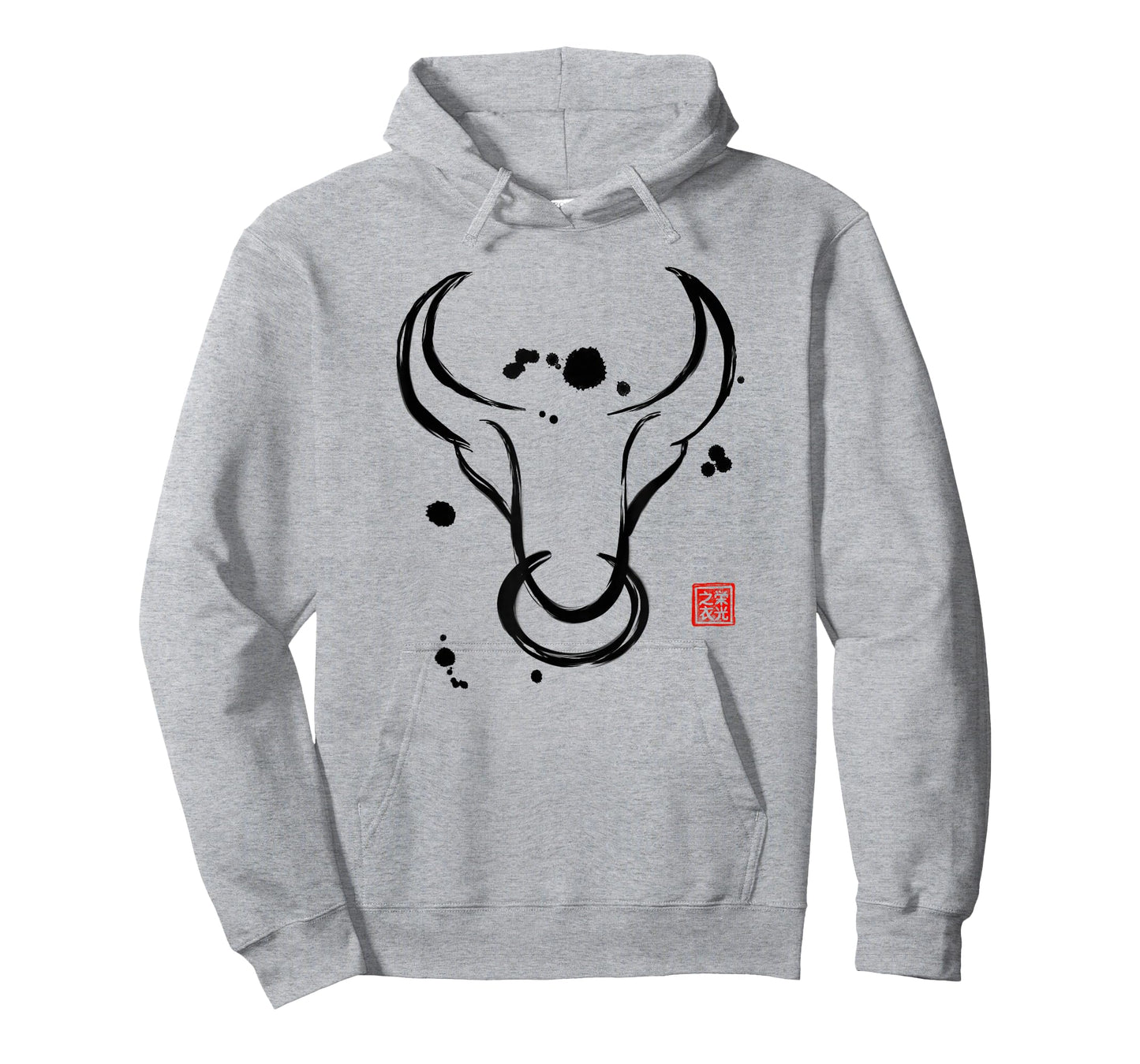 Chinese Zodiac Ox Sumi-e Tee - Design T-Shirt