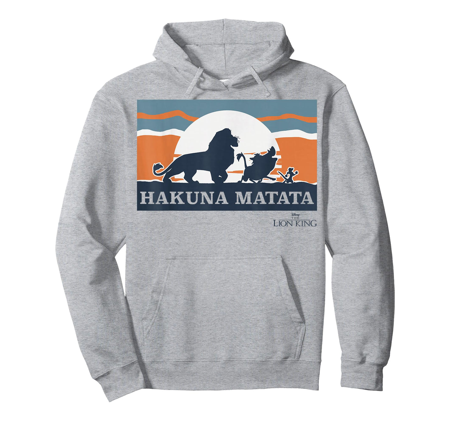 Disney Lion King Retro Hakuna Matata Trio Silhouette T-Shirt