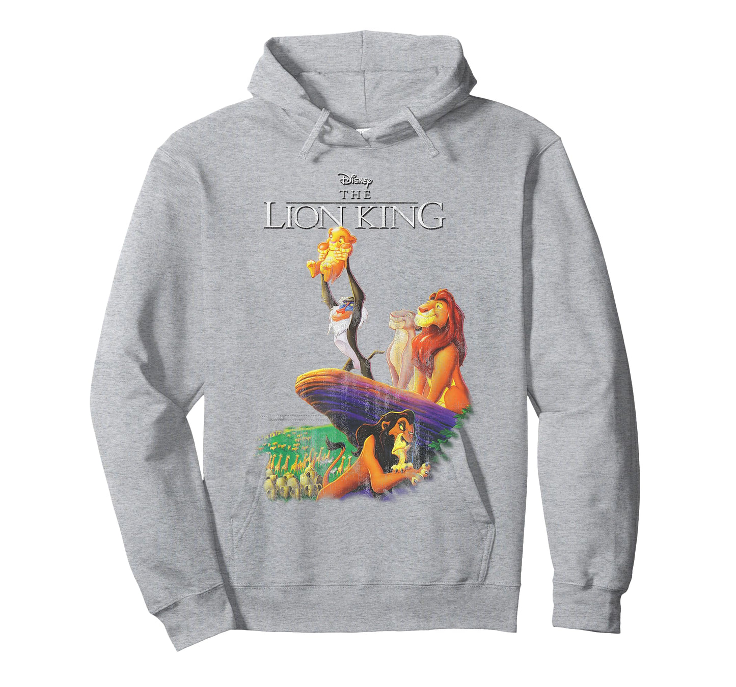 Disney The Lion King Born To Be King Epic Big Chest Portrait T-Shirt