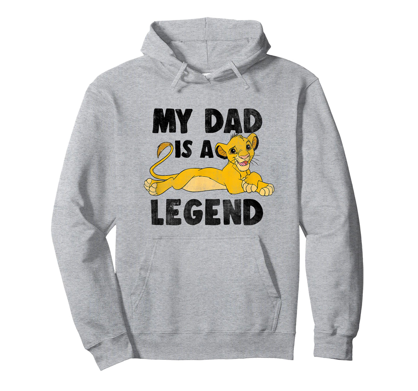 Disney The Lion King Father's Day My Dad Is A Legend Poster T-Shirt