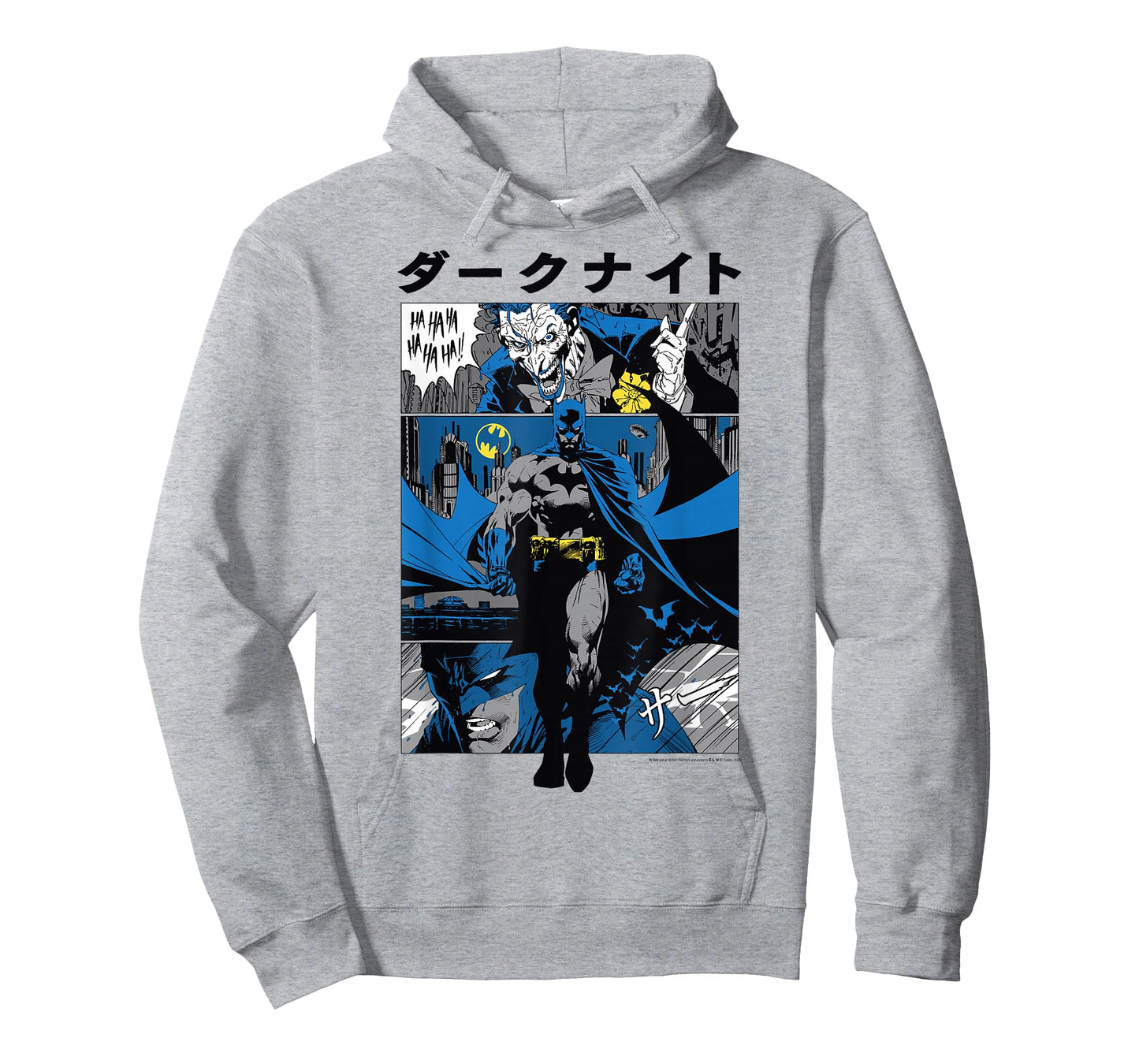 DC Comics Batman Kanji Comic Panels T-Shirt