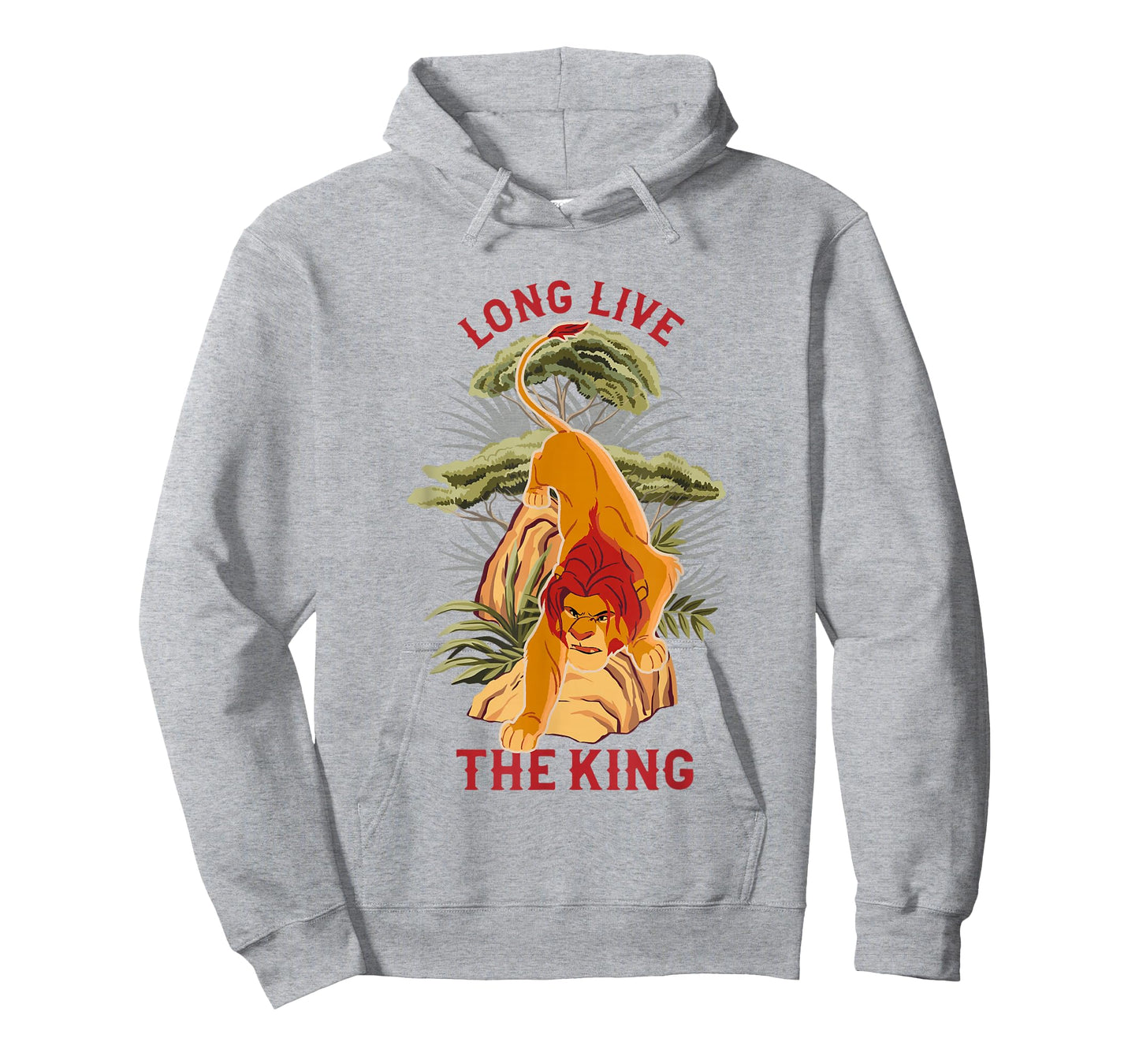 Disney The Lion King Simba Long Live The King Chest Poster T-Shirt