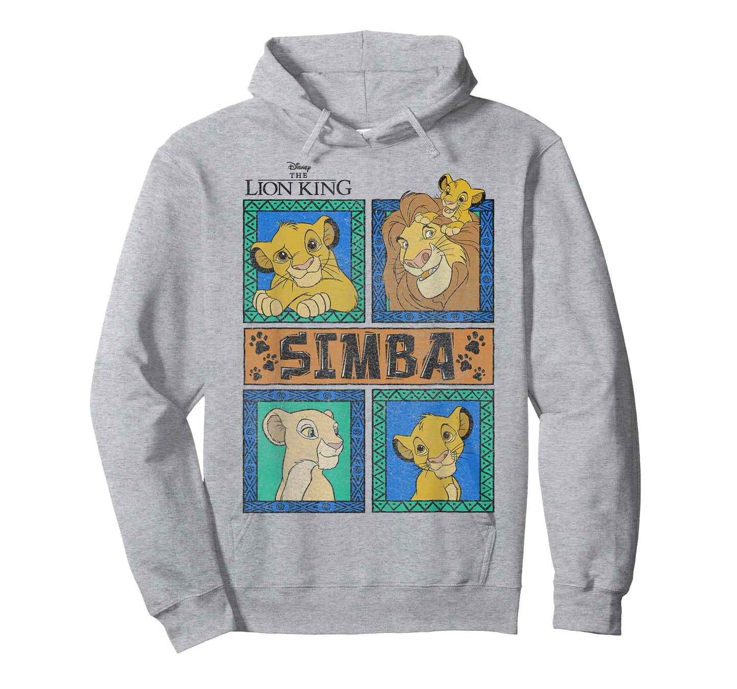 Disney The Lion King Simba Family Panels T-Shirt