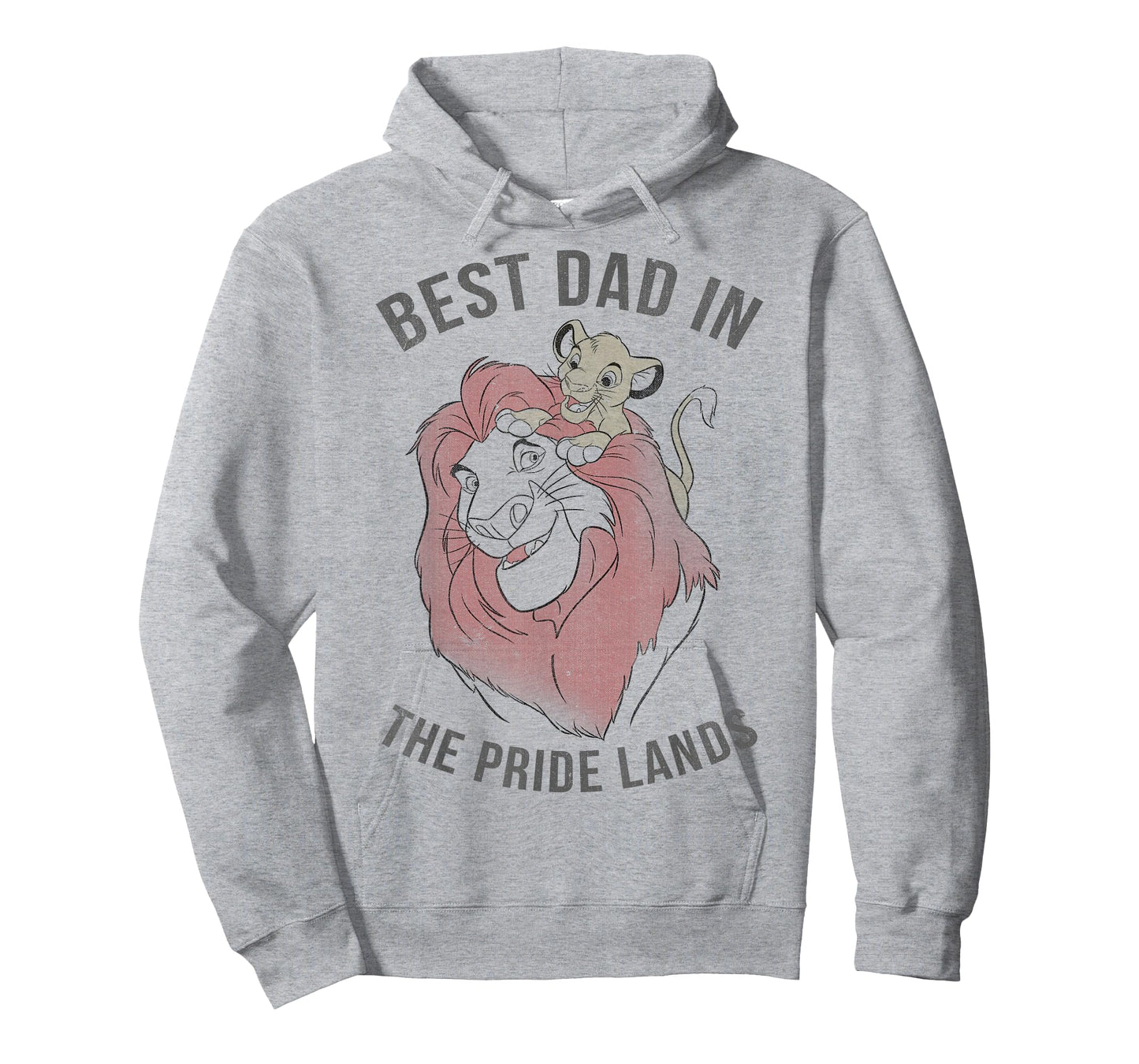 Disney The Lion King Father's Day Simba & Mufasa Best Dad T-Shirt