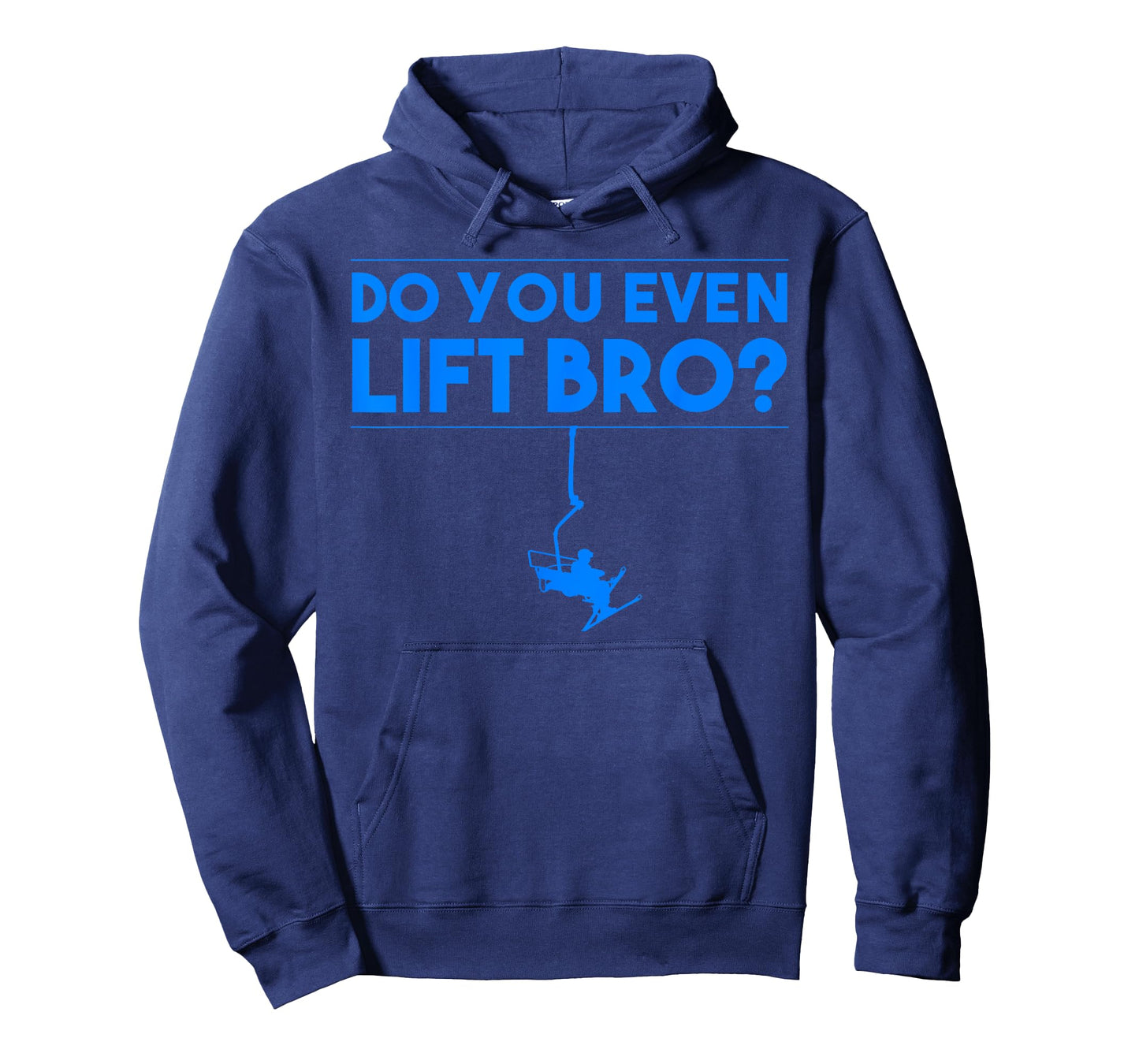 Funny Do You Even Lift Bro Gift | Cute Skiing Lover Men Boys T-Shirt