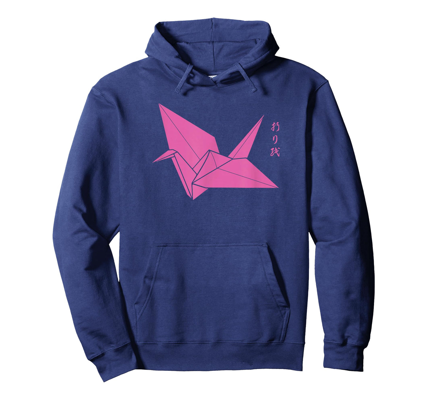 Origami Paper Crane T-shirt With Japanese Symbols T-Shirt