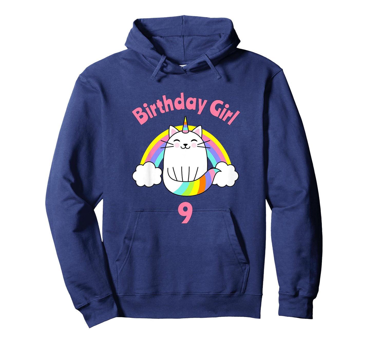 Kids Birthday Girl for Girls T-Shirt 9 Year Old 9th Party Nine