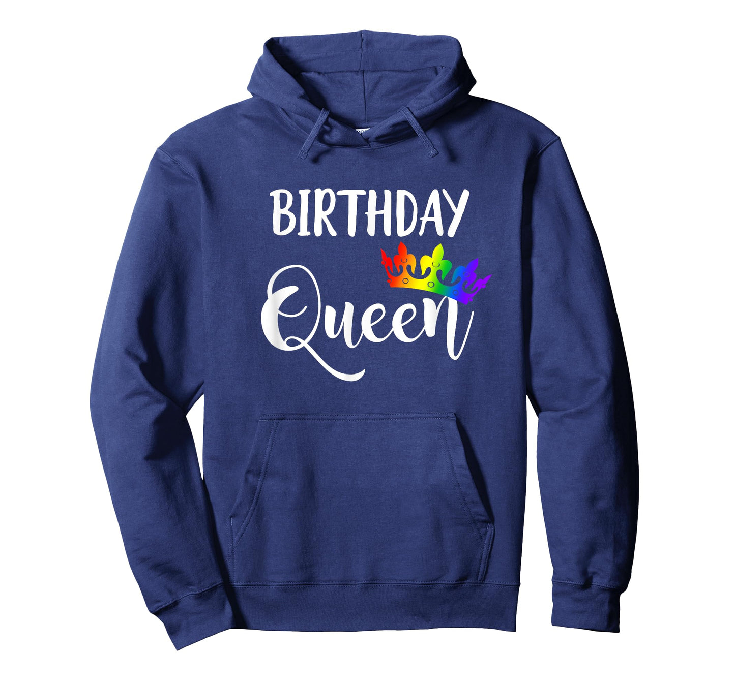 Lesbian LGBTQ Gay Birthday Queen T Shirt Rainbow Tiara T-Shirt