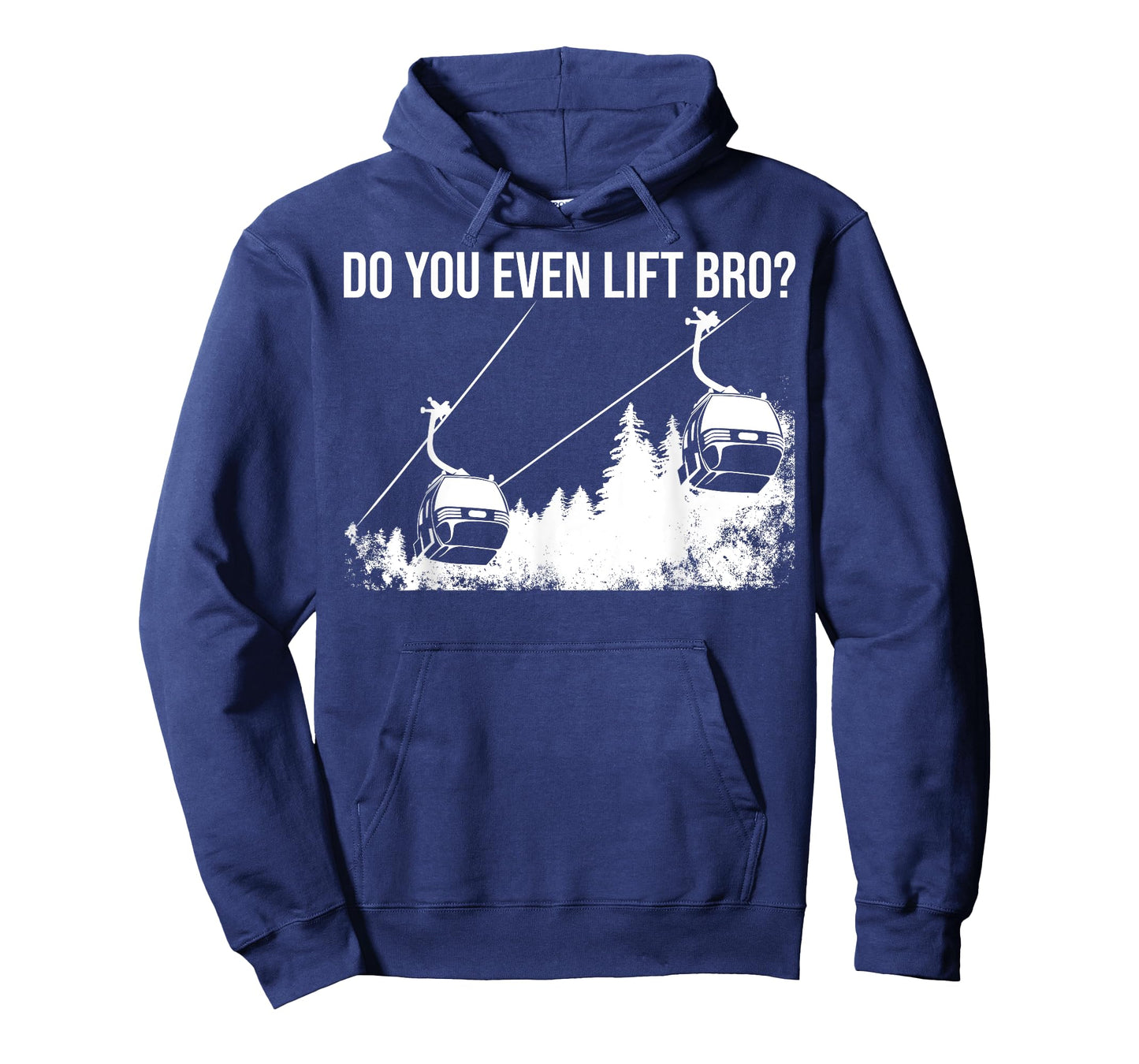 Funny Do You Even Lift Bro Gift | Cute Skiing Lover Men Boys T-Shirt